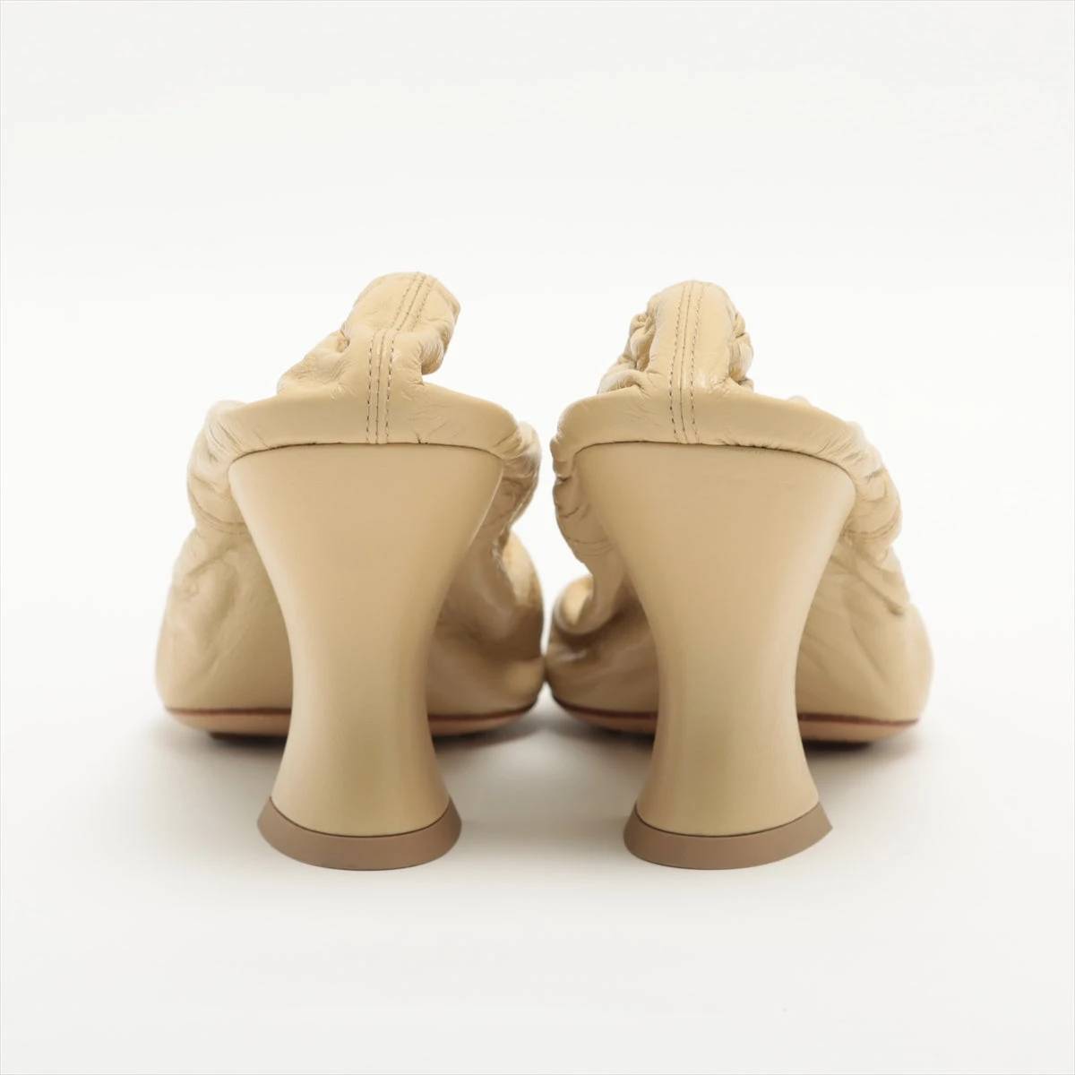 ボッテガヴェネタ レザー パンプス 36 1/2 レディース ベージュ