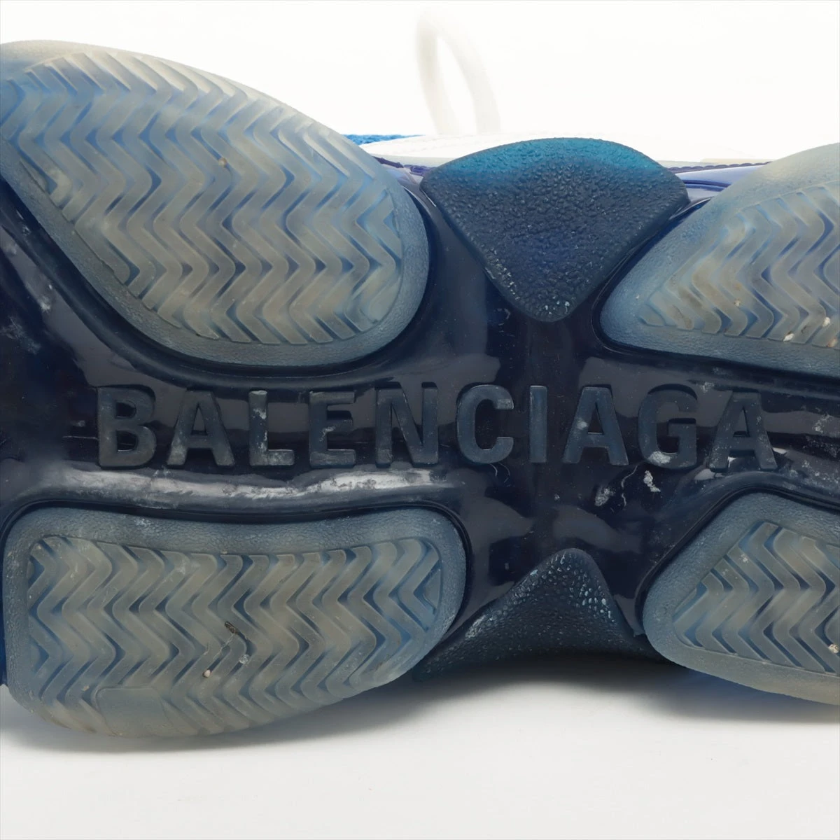 バレンシアガ トリプルS メッシュ×レザー スニーカー 41 メンズ