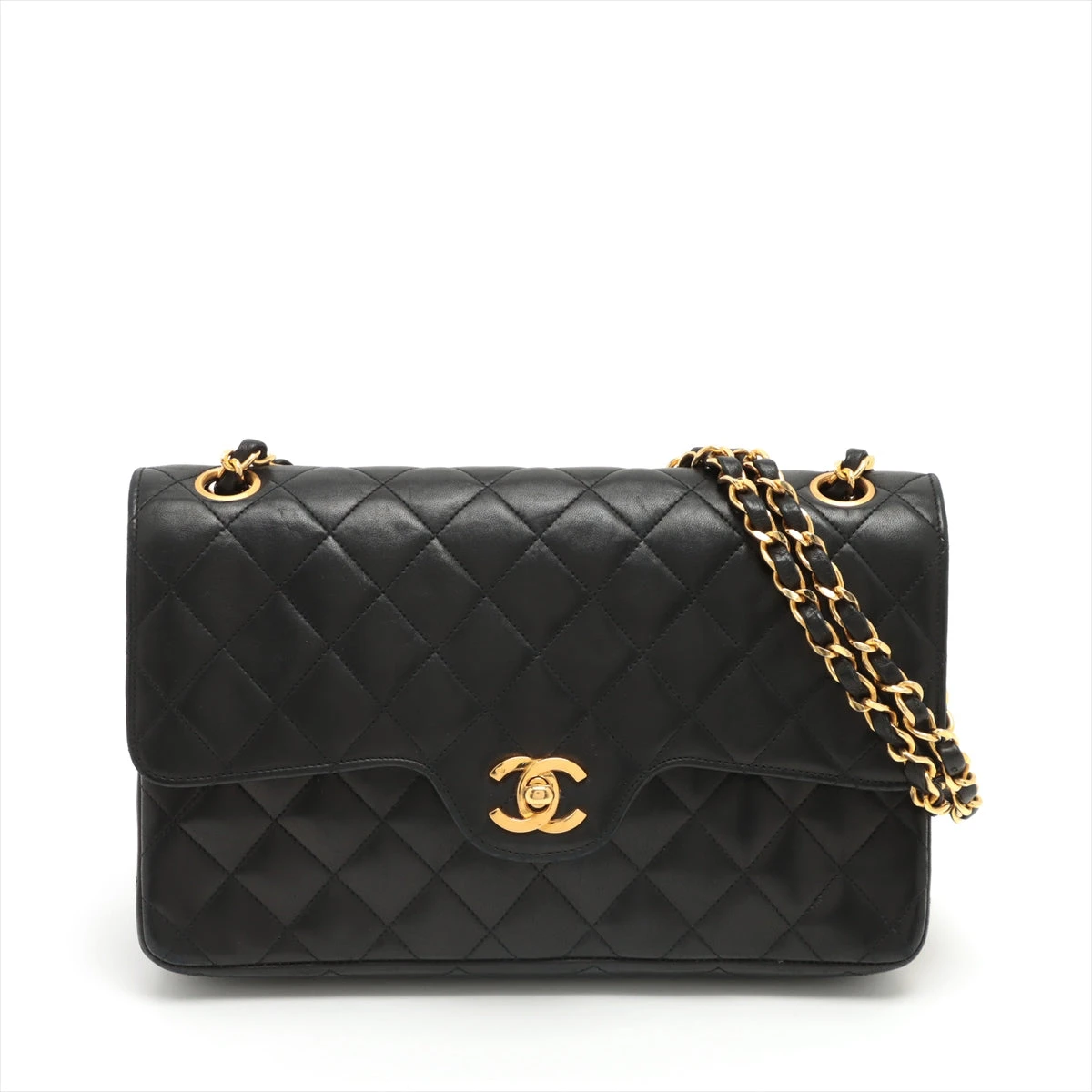 ゆ。様♡専用❣️シャネル マトラッセ ショルダーバッグ ラムスキン ダブルチェーン シャネル マトラッセ ラムスキン ダブルフラップ ダブルチェーン