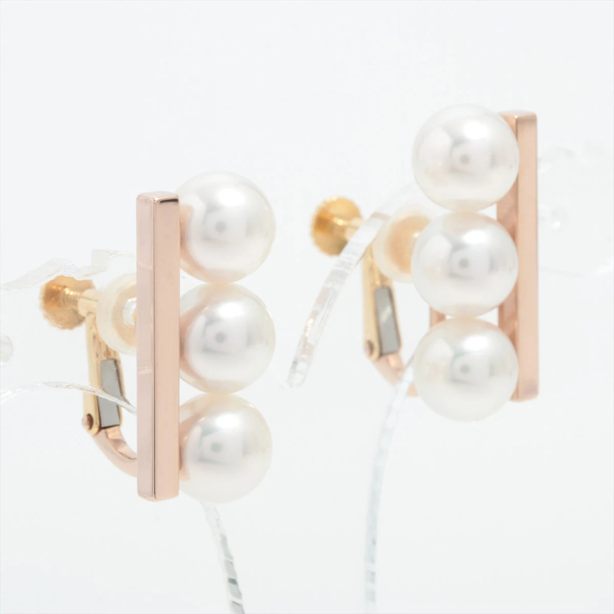 TASAKI AバランスAu750パールイヤリング タサキ バランスプラス パール イヤリング 750(YG) 総6.7g 約5.5