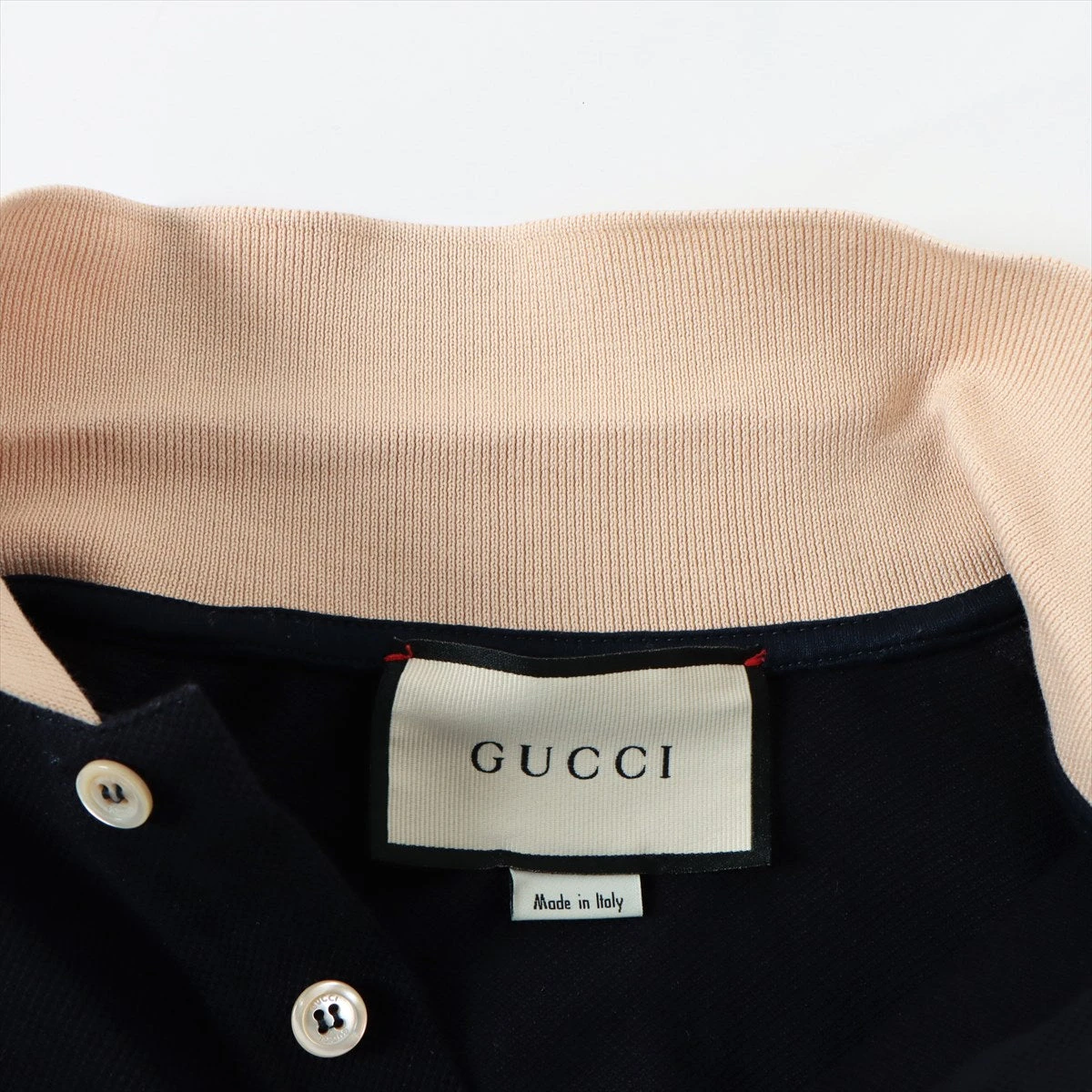 GUCCI 黒 ポロシャツ Made in Italy タグ付き 2025年最新】GUCCI メンズ ポロシャツの人気アイテム - メルカリ