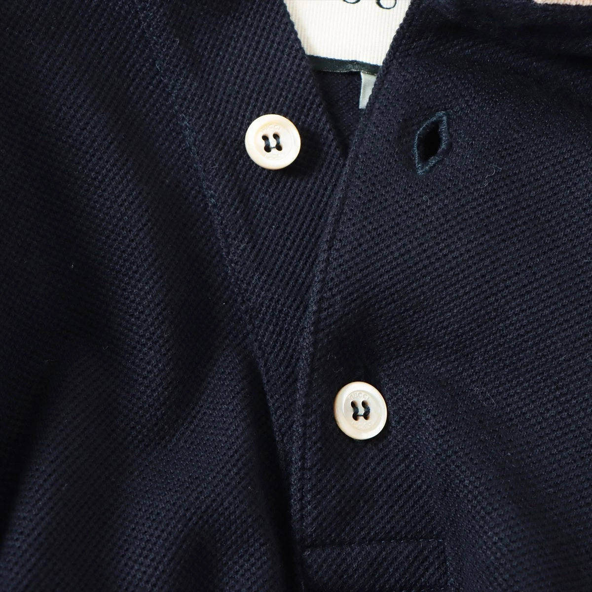 超希少3XL！美品 グッチ 現行 インターロッキングG コットンピケ ポロシャツ 超希少3XL！美品 グッチ 現行 インターロッキングG コットンピケ