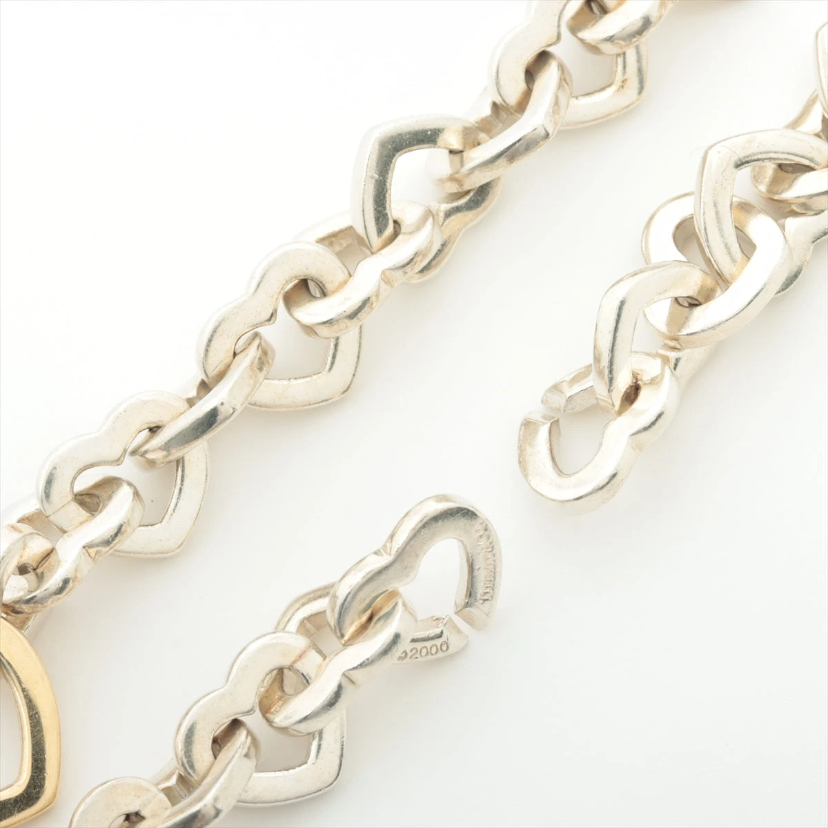 ティファニー シルバー  ハート リンクス ラリアットネックレス 未使用 TIFFANY&Co. ティファニー TIFFANY ネックレス ハートリンク