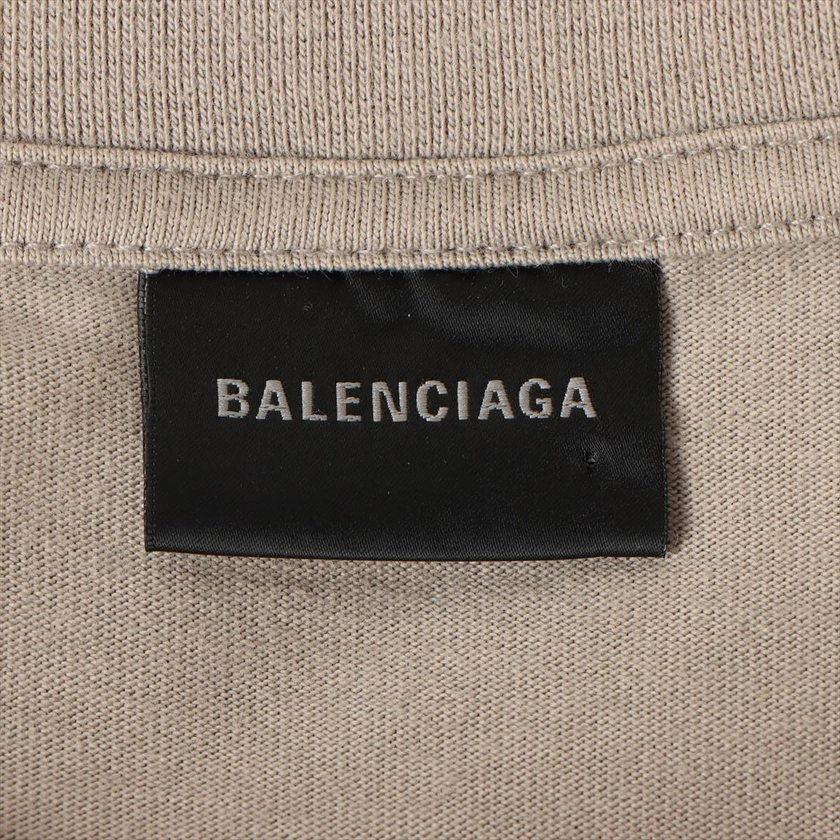 バレンシアガ 22年 コットン Tシャツ M メンズ カーキ 612966