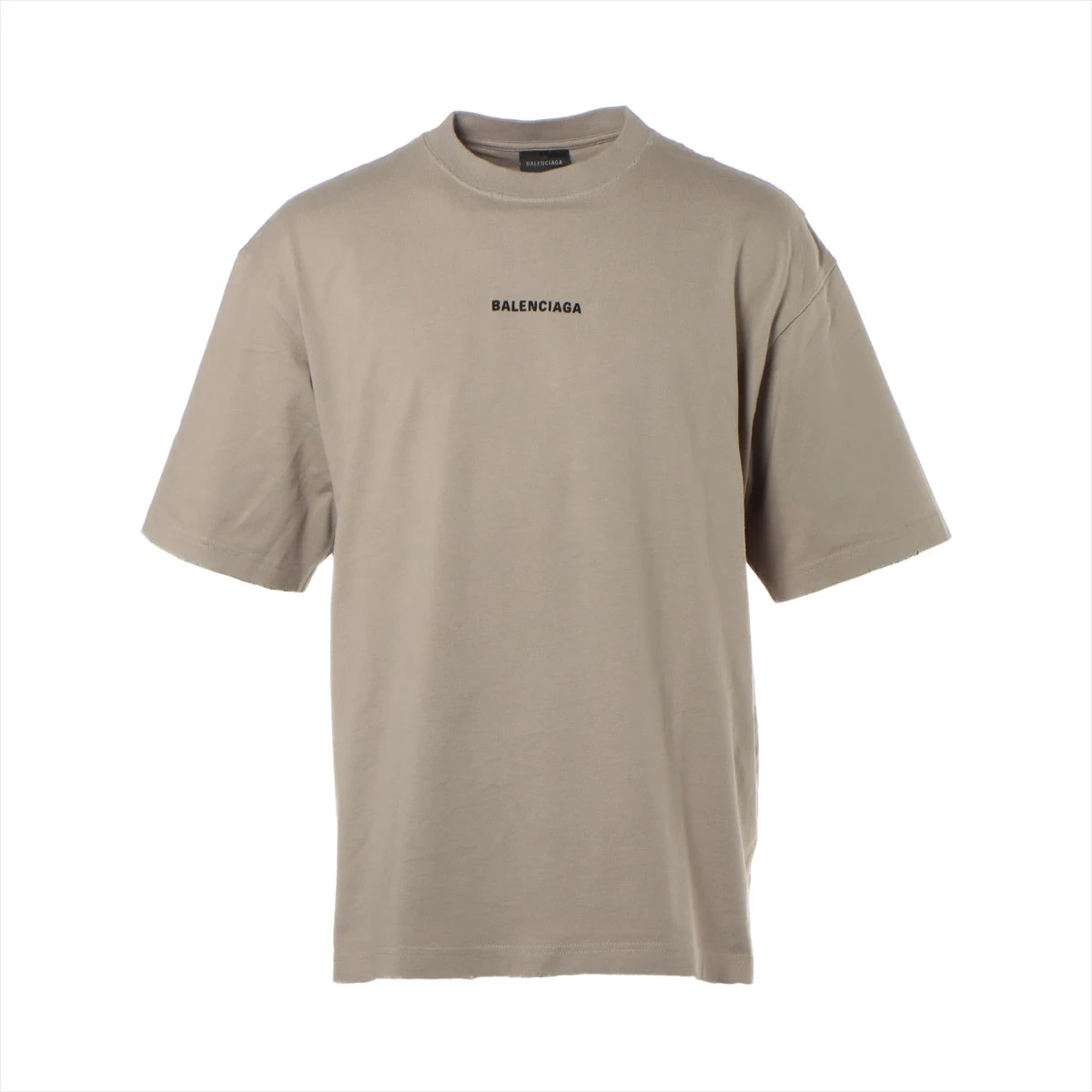 バレンシアガ 22年 コットン Tシャツ M メンズ カーキ 612966