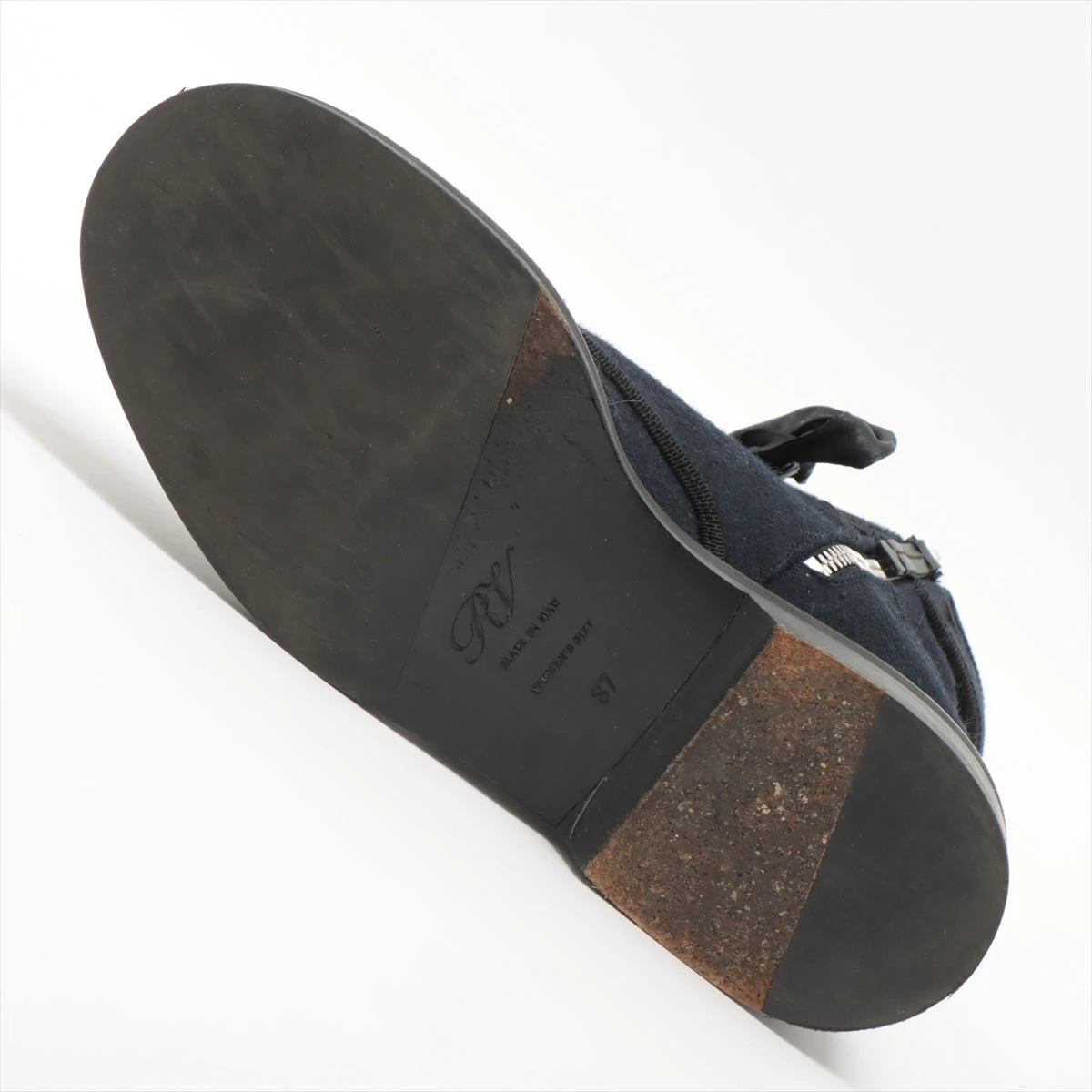 ロジェ ヴィヴィエ ファブリック ショートブーツ 37 レディース