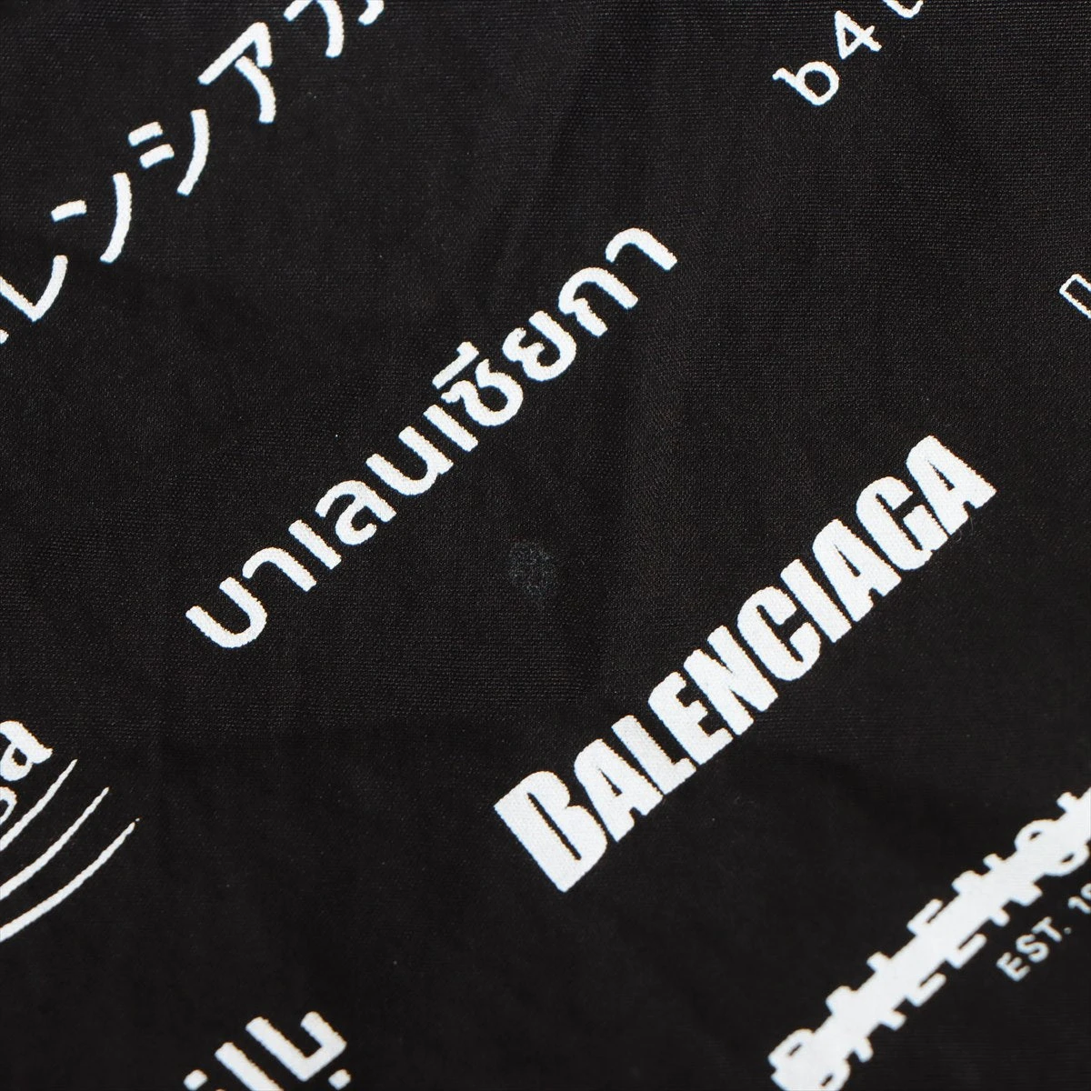 バレンシアガ　シャツ BALENCIAGA バレンシアガ ピクセルロゴ オーバーサイズ Tシャツ