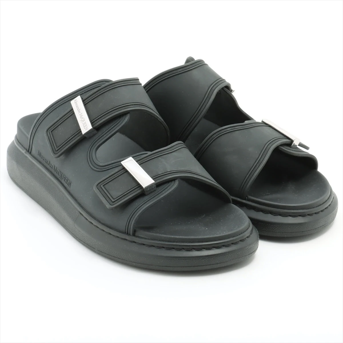 【Alexander McQueen】ラバーサンダル (送料関税込) アレキサンダーマックイーン ラバー サンダル 43 メンズ
