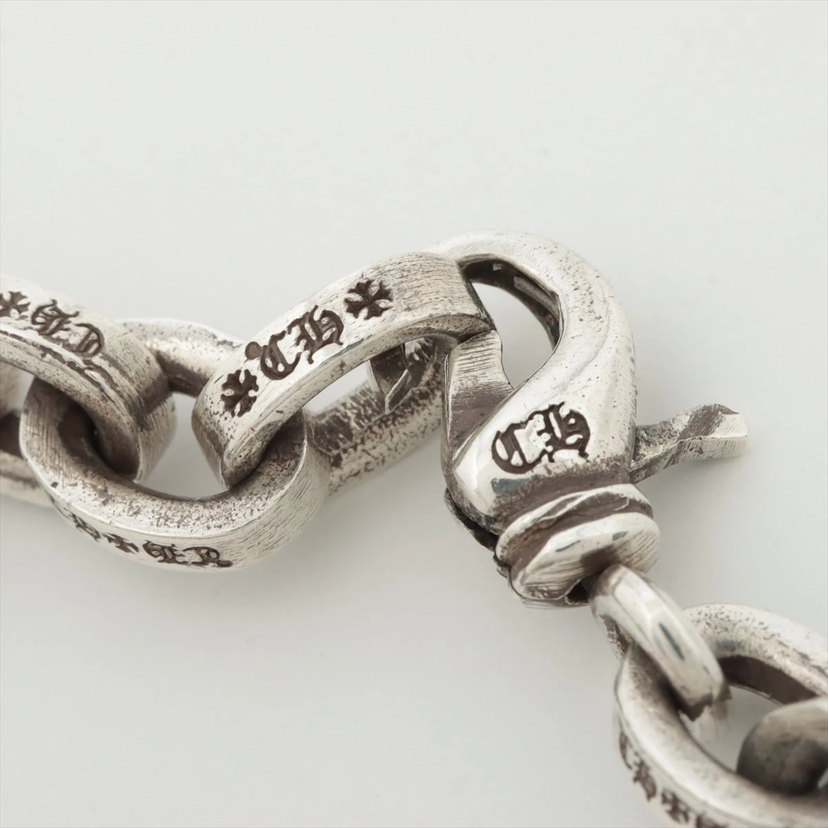 クロムハーツ ペーパーチェーン ブレスレット 6.5インチ【インボイス原本有り】 CHROME HEARTS クロムハーツ（原本無） LARGE PAPER CHN ラージ