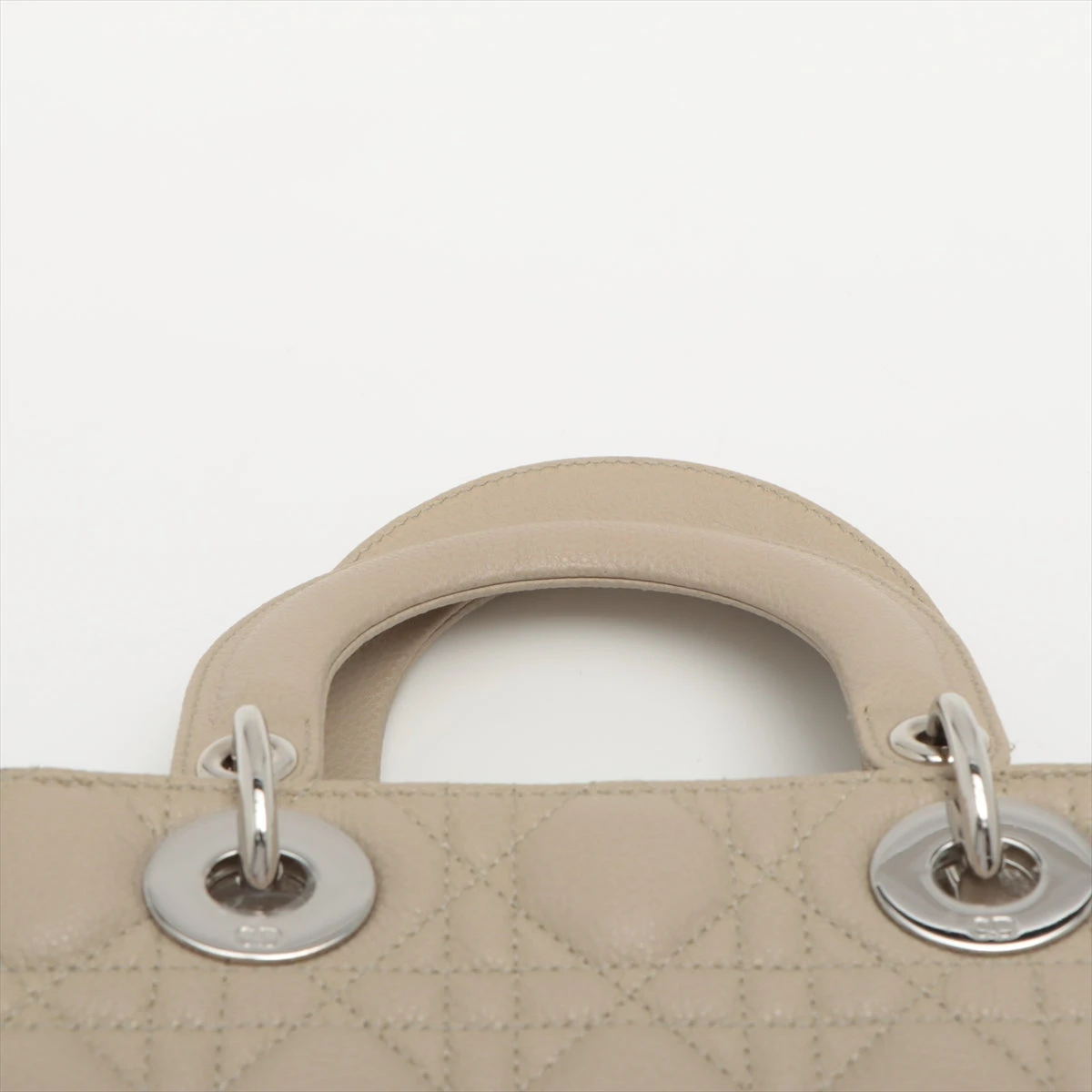Christian Dior レディディオール カナージュ 2WAY ベージュ