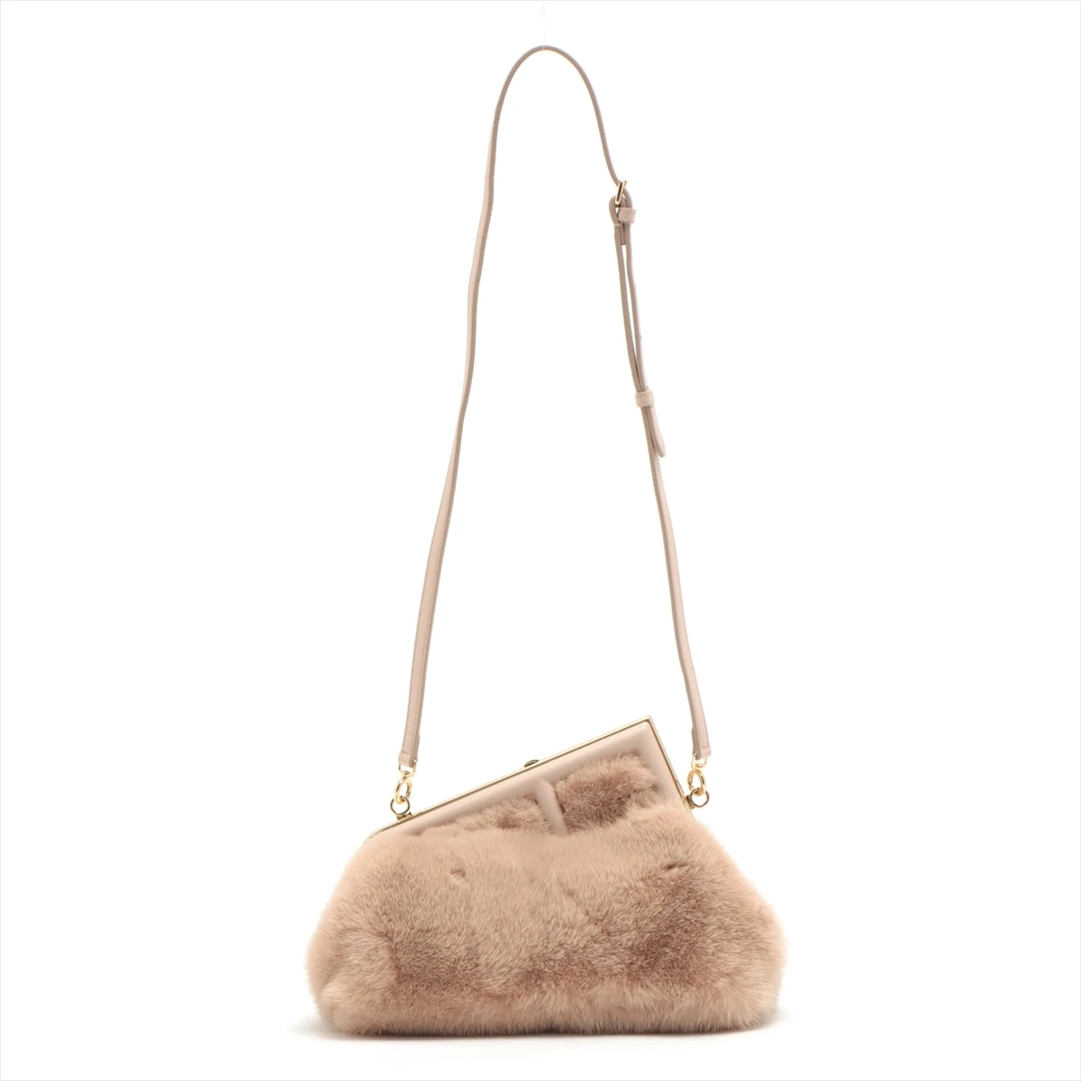 【美品】フェンディ ファーストスモールショルダー　ムートンピンク 8BP129 楽天市場】フェンディ ファースト スモール ショルダーバッグ