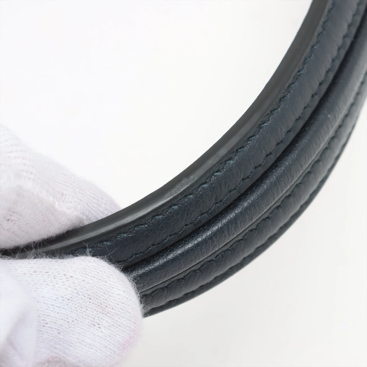 グッチ GGアイコン レザー 2WAYショルダーバッグ ブルー 675788