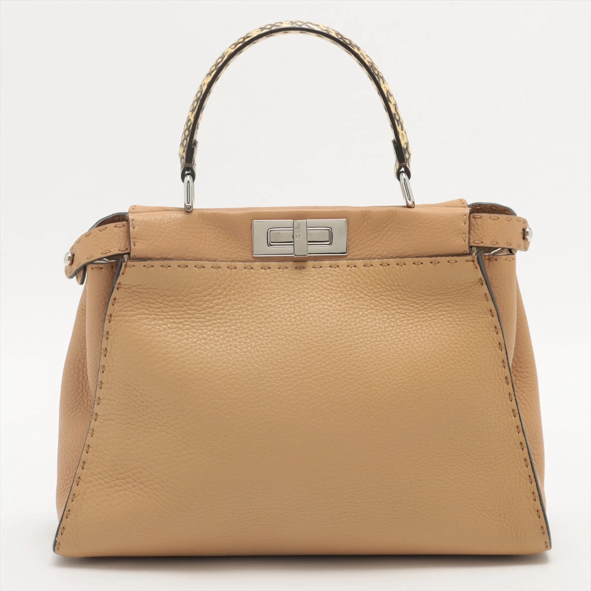 フェンディ ピーカブー レギュラー パイソン セレリア