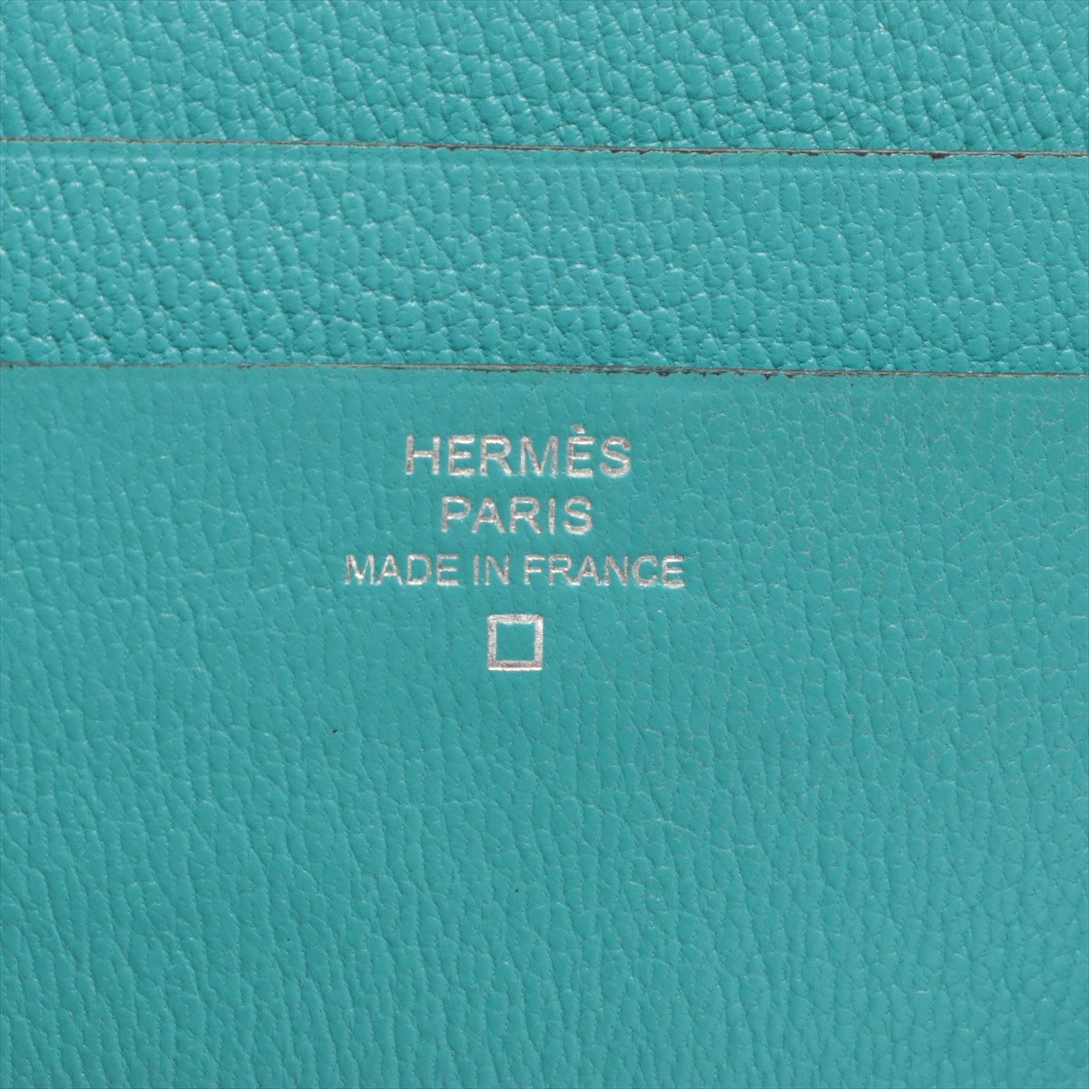 エルメス MC2 コペルニクス アリゲーター 札入れ ブルー D:2019年