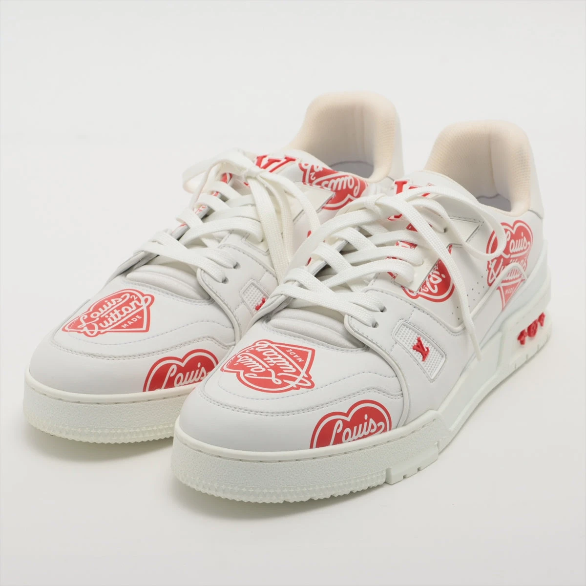 ヴィトン×NIGO LVトレイナーライン 21年 レザー スニーカー 9