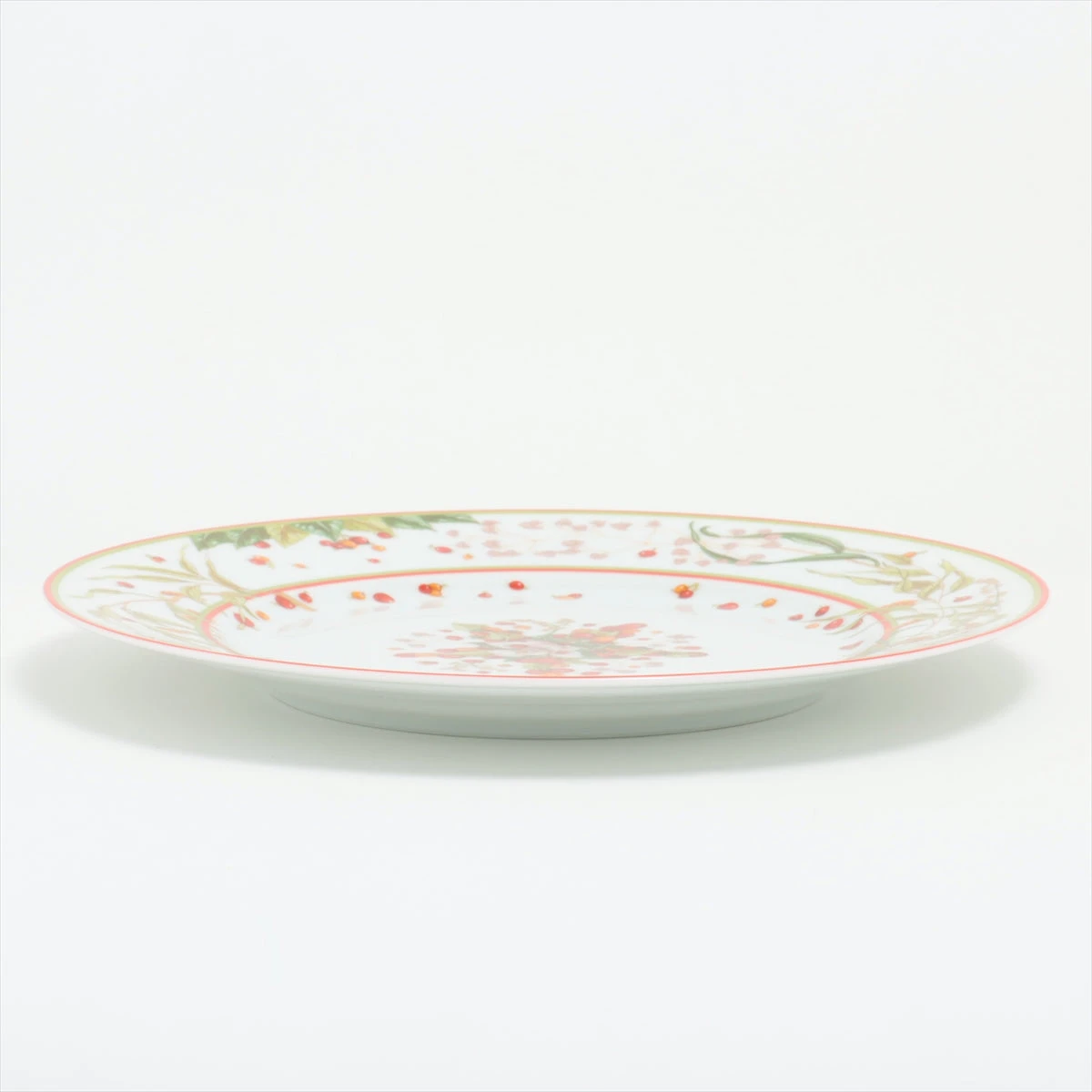 エルメス プレート 27.5cm 陶器 レッド Le jardin de pythagore
