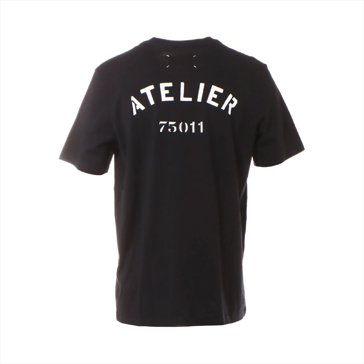 メゾンマルジェラ 18SS コットン Tシャツ 52 メンズ ブラック 10