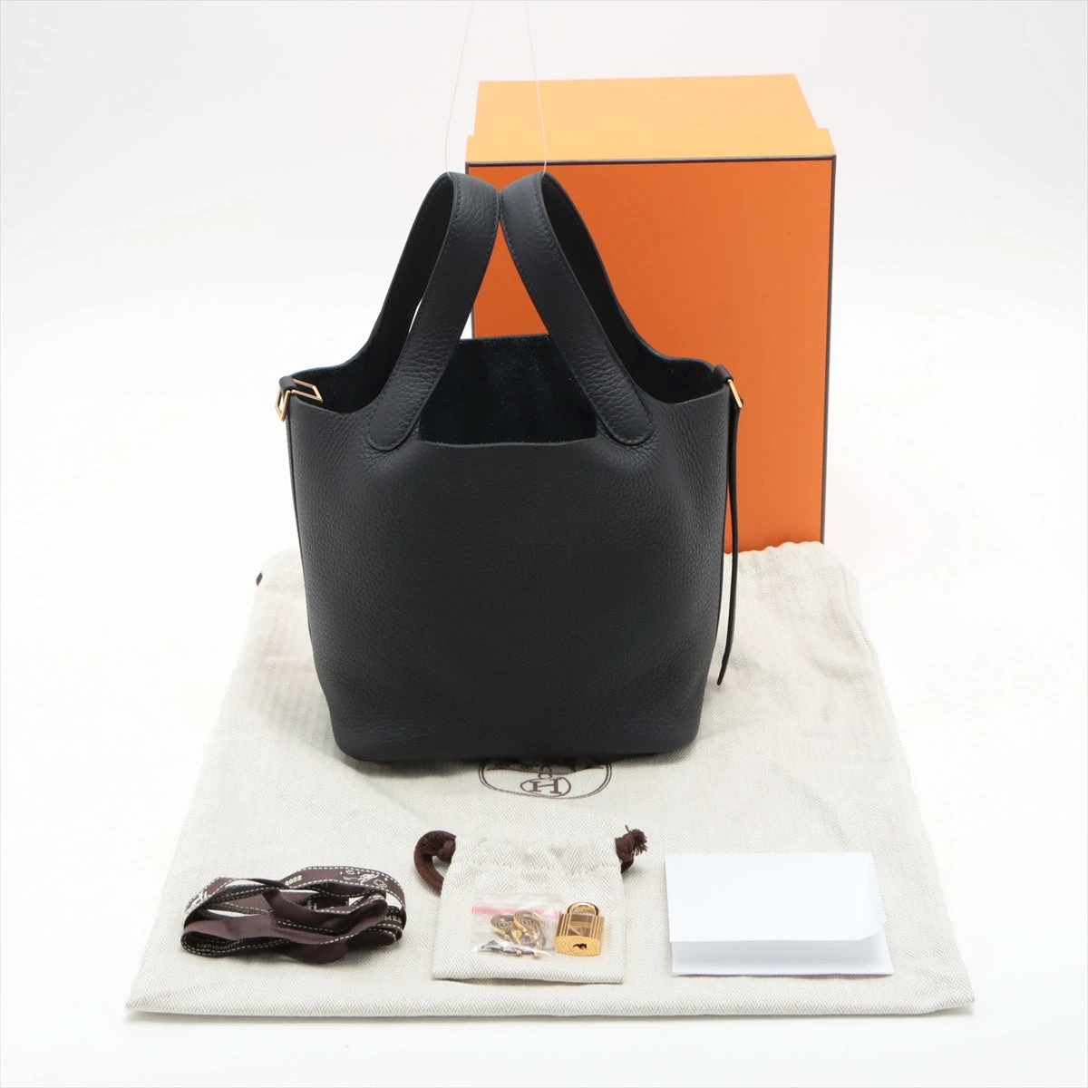 【新品未使用】エルメス ピコタンロック22 キャバン　ゴールド金具 HERMES - ☆新品未使用☆エルメス ピコタンロック22/PM ゴールド