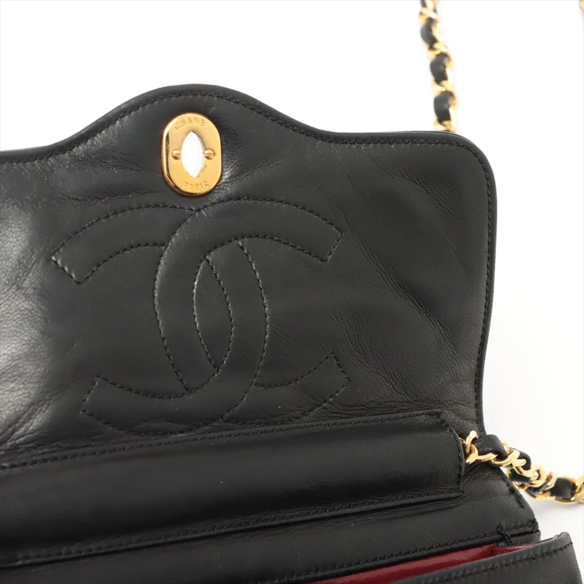 人気モデル✨CHANEL パリ限定　チェーンショルダー　マトラッセ　ブラック 楽天市場】CHANEL シャネル チェーンショルダー ショルダー