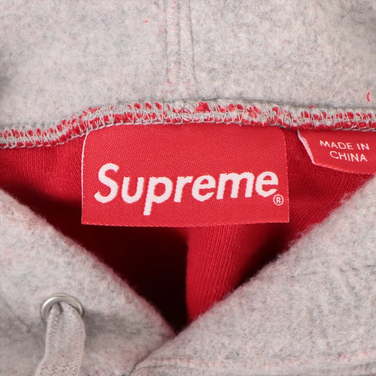 シュプリーム 23SS コットン×ポリエステル パーカー XXL メンズ グレー