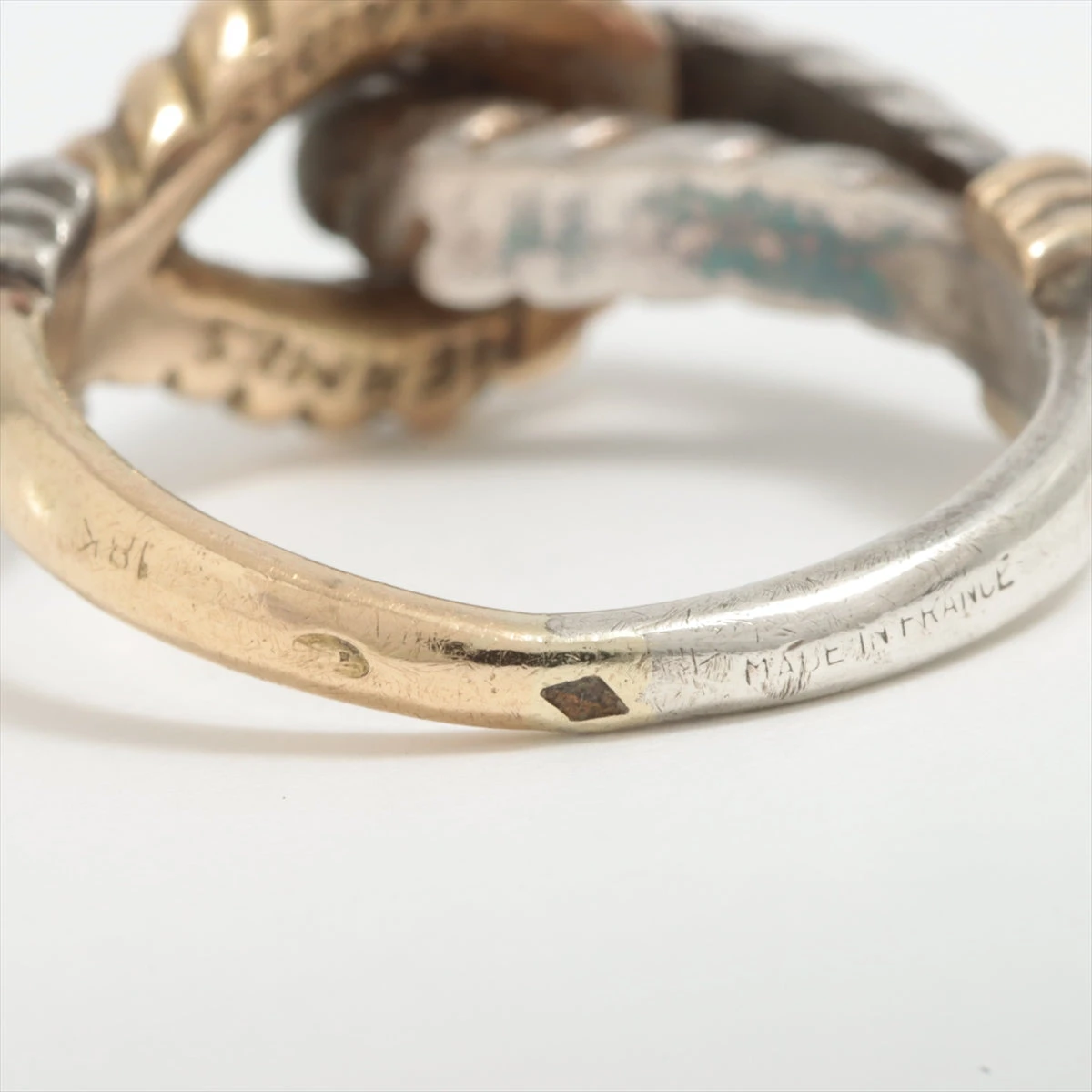 エルメス/ドゥザノーリング/Hermes/Deux anneaux/Gold&Silver