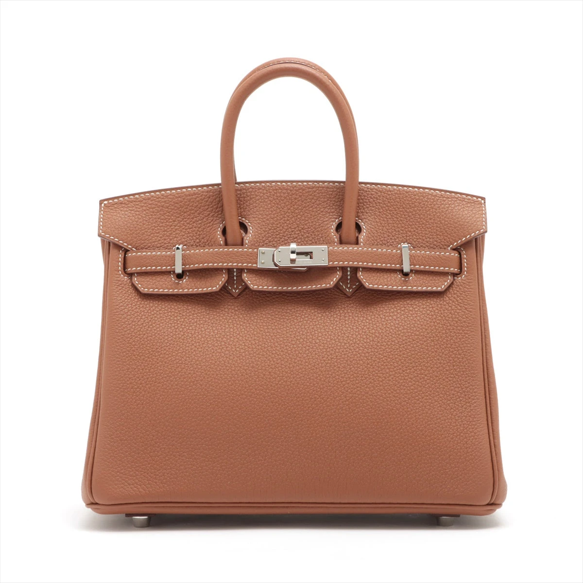 エルメス バーキン25 トゴ ゴールド シルバー金具 Y:2020年