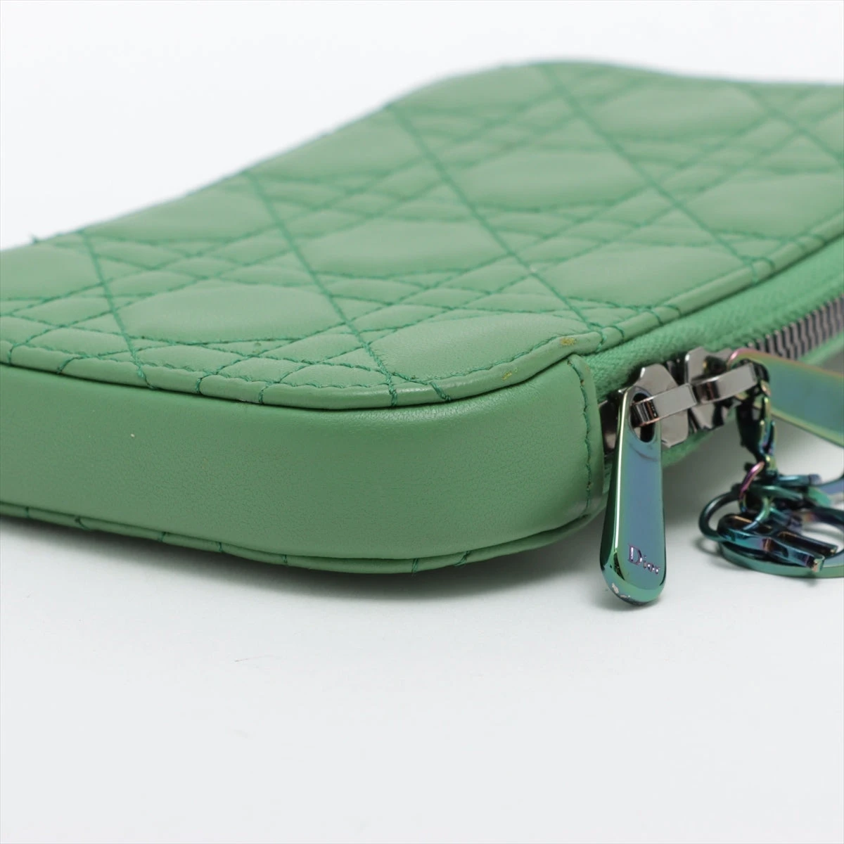 クリスチャンディオール カナージュ フォンホルダー レザー チェーン