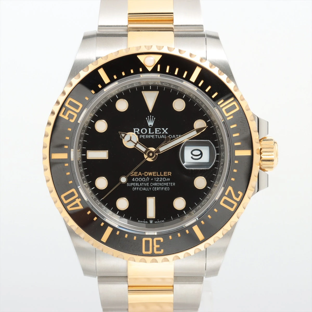 ロレックス シードゥエラー 126603 SS×YG AT 黒文字盤 あまりごま2
