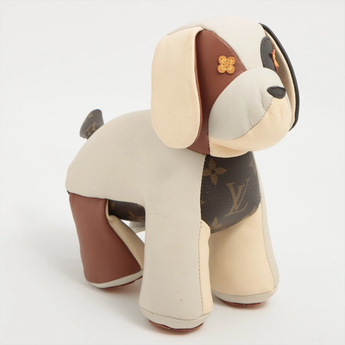 ヴィトン GI0251 ドゥドゥ・オスカー ぬいぐるみ PVC×レザー