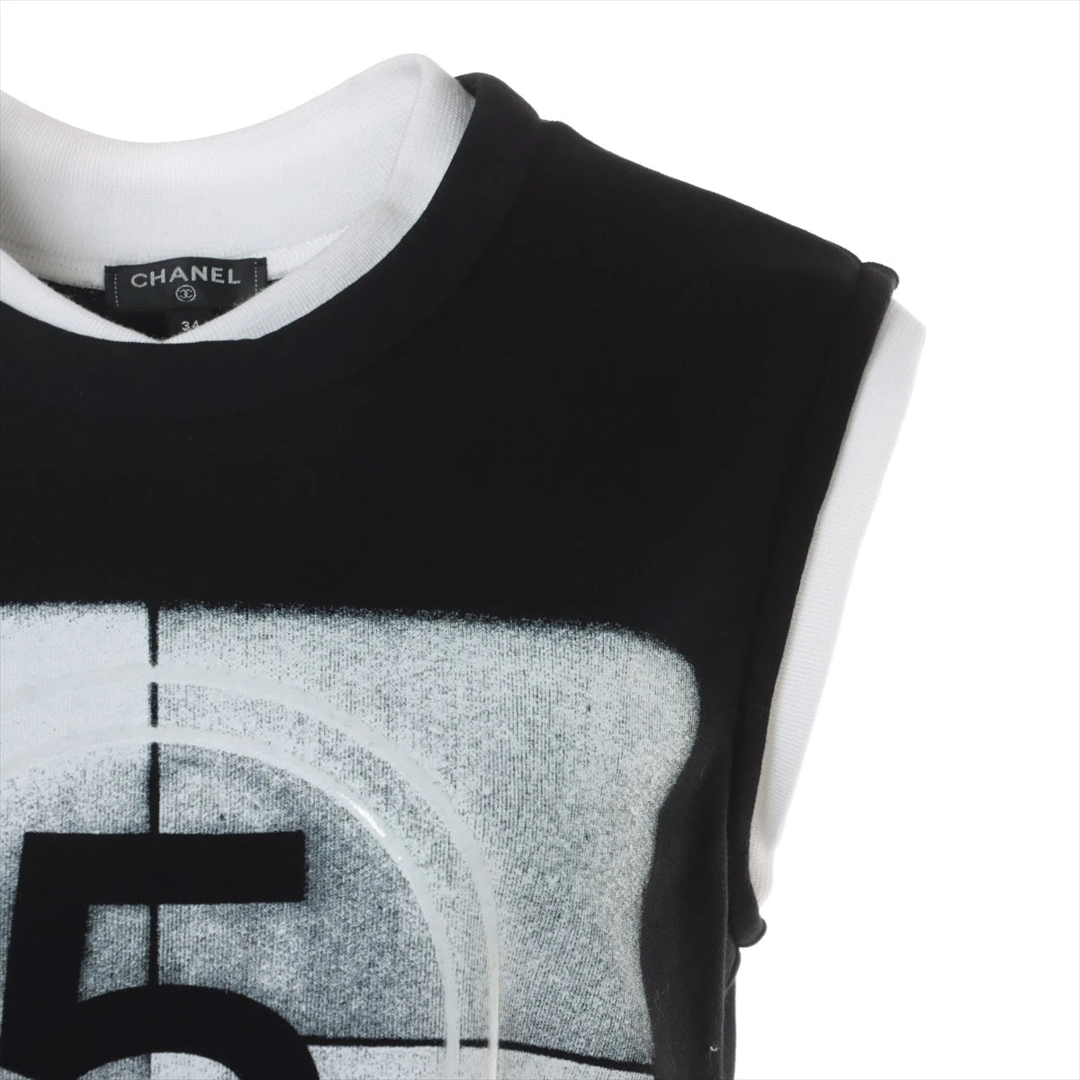 シャネル ココマーク 21SS コットン タンクトップ 34 レディース