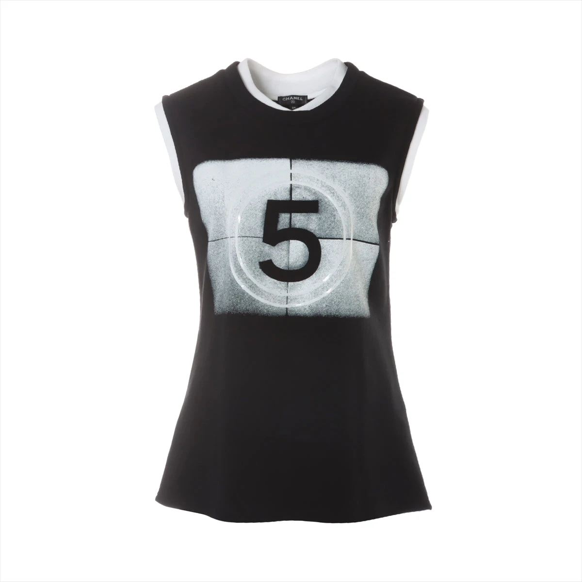 シャネル ココマーク 21SS コットン タンクトップ 34 レディース