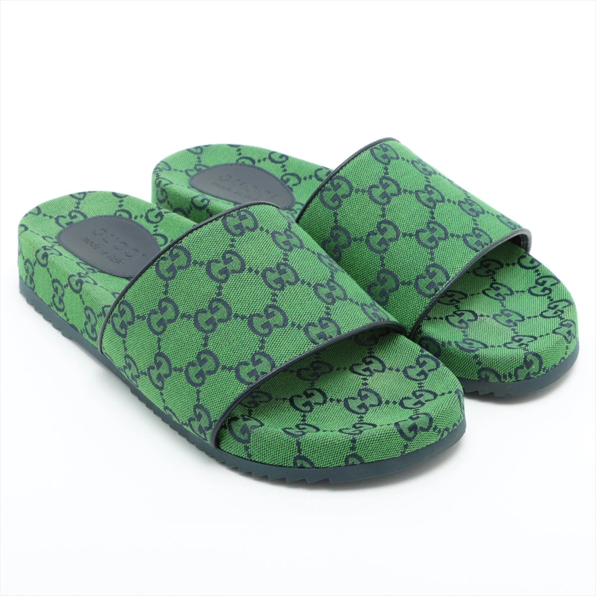 GUCCI グッチ サンダル 黒x緑x赤 -(26.5cm位) 4103625L0076 楽天市場】グッチ GUCCI サンダル メンズ シューズ 429469-GIB10