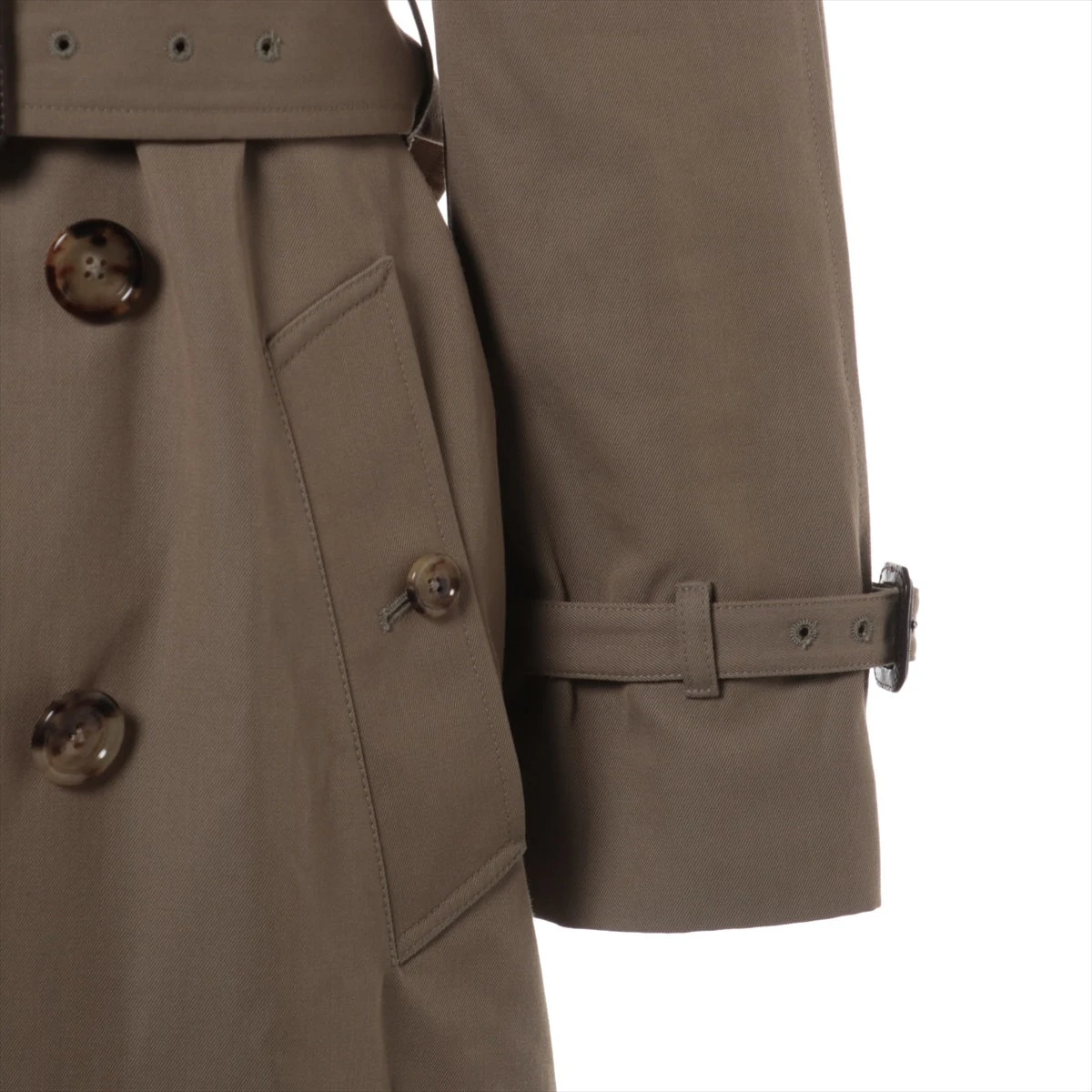 セリーヌ 19SS コットン×ウール トレンチコート 34 レディース