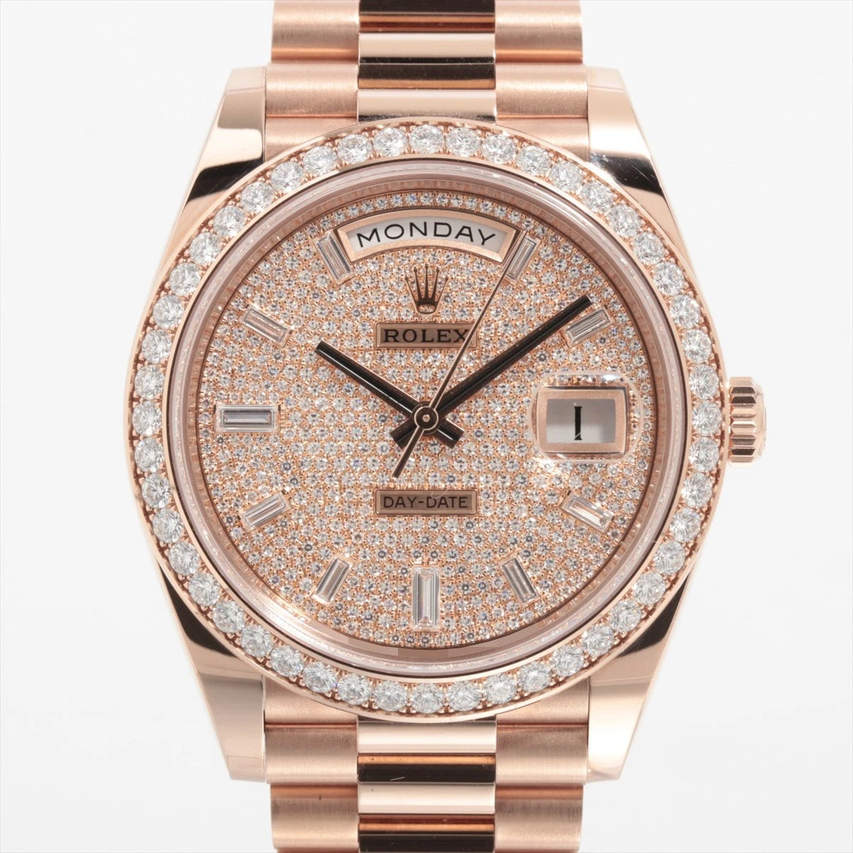純正ROLEX デイデイト　cal.3055 3155対応　文字盤 楽天市場】ROLEX ロレックス 228345RBR デイデイト 純正ベゼル