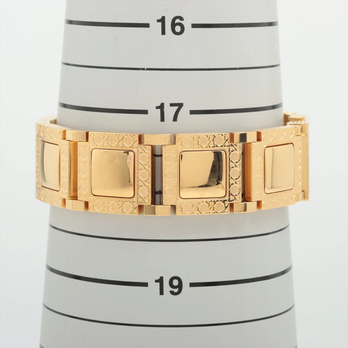 超希少　美品　Christiandior　パリジェンヌ　ゴールド　純正ベルト クリスチャンディオール ラ・パリジェンヌ D60-159 GP QZ