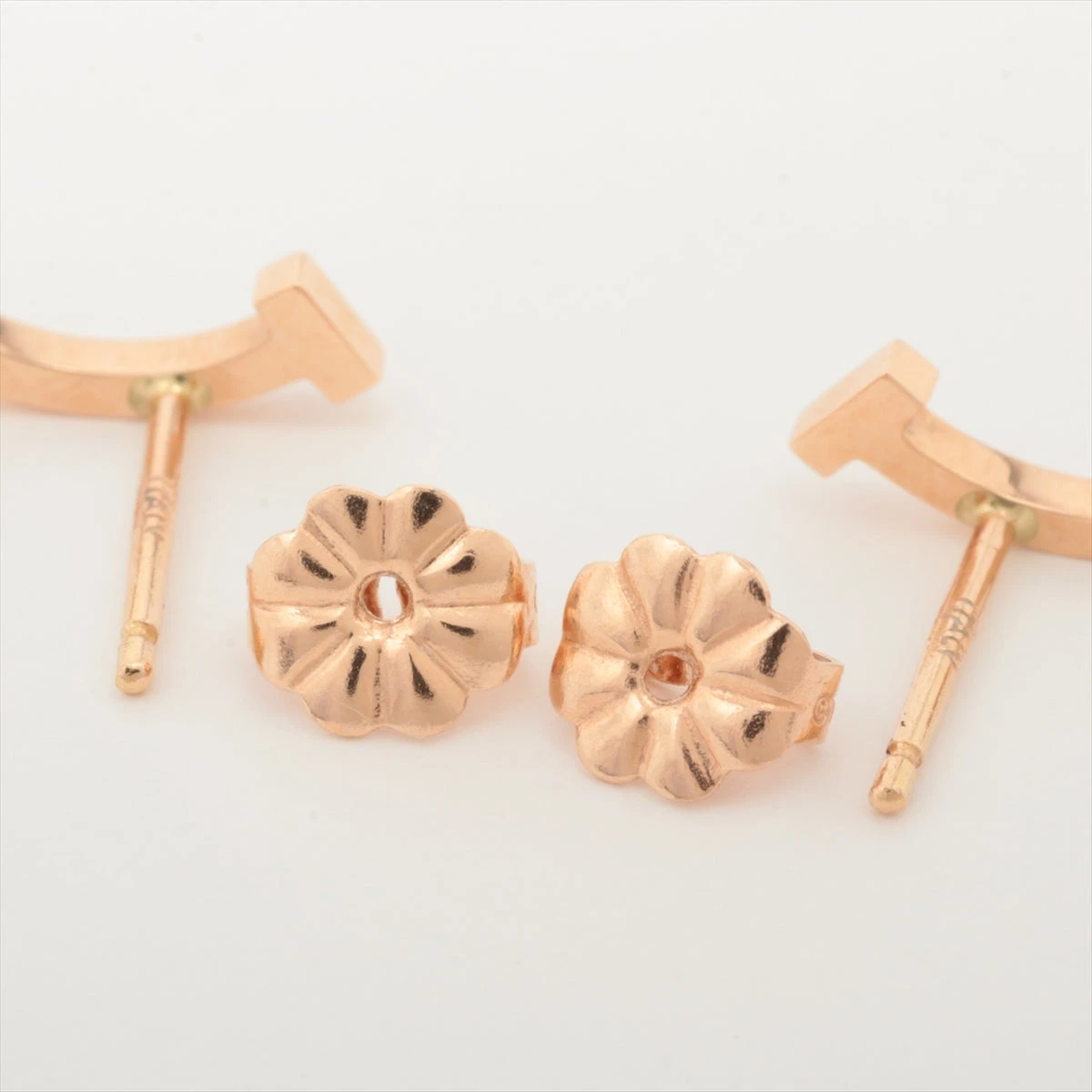 ティファニー Tスマイル ピアス 750(PG) 1.6g DD026593｜中古