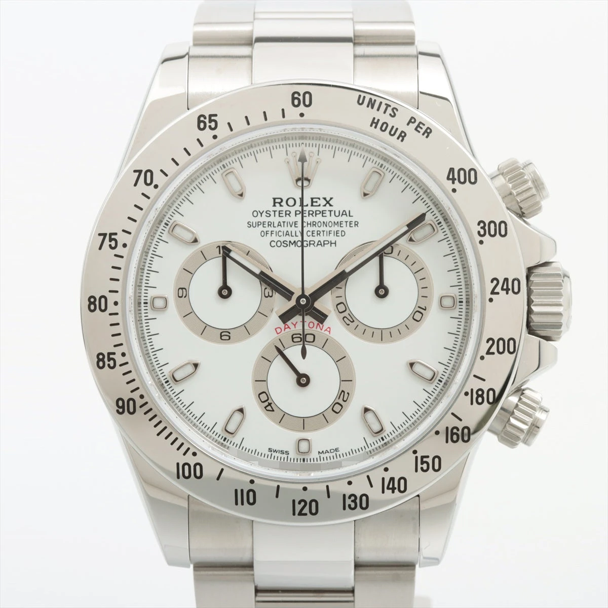 ロレックス デイトナ 116520 SS AT 白文字盤 あまりごま2