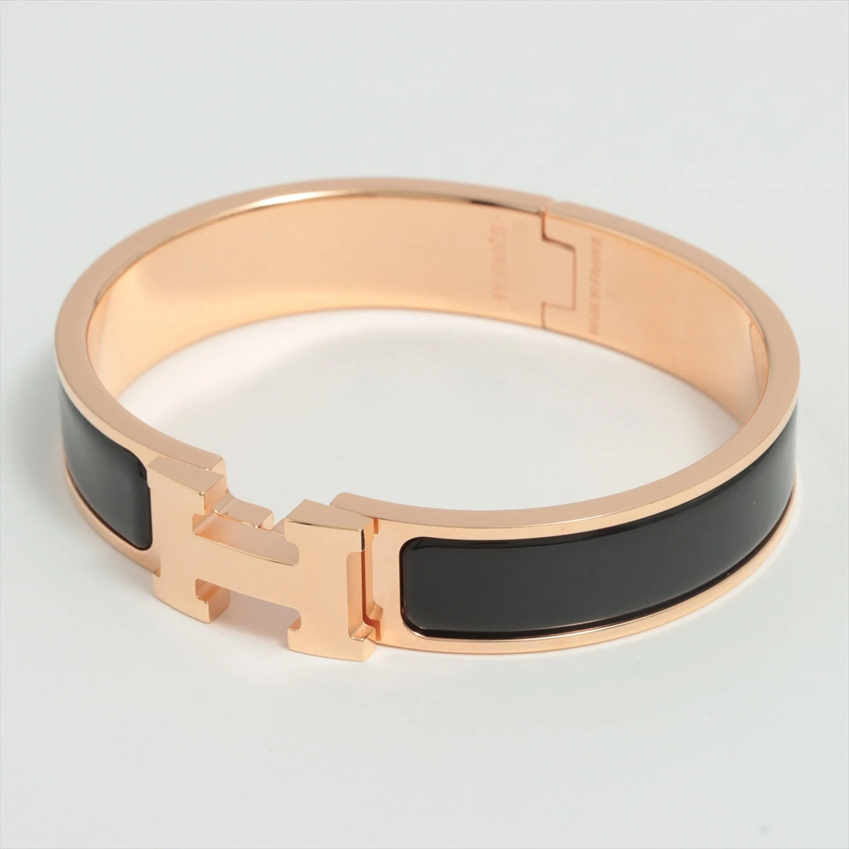 HERMES エルメス ブレスレット クリック クラック H PM 黒