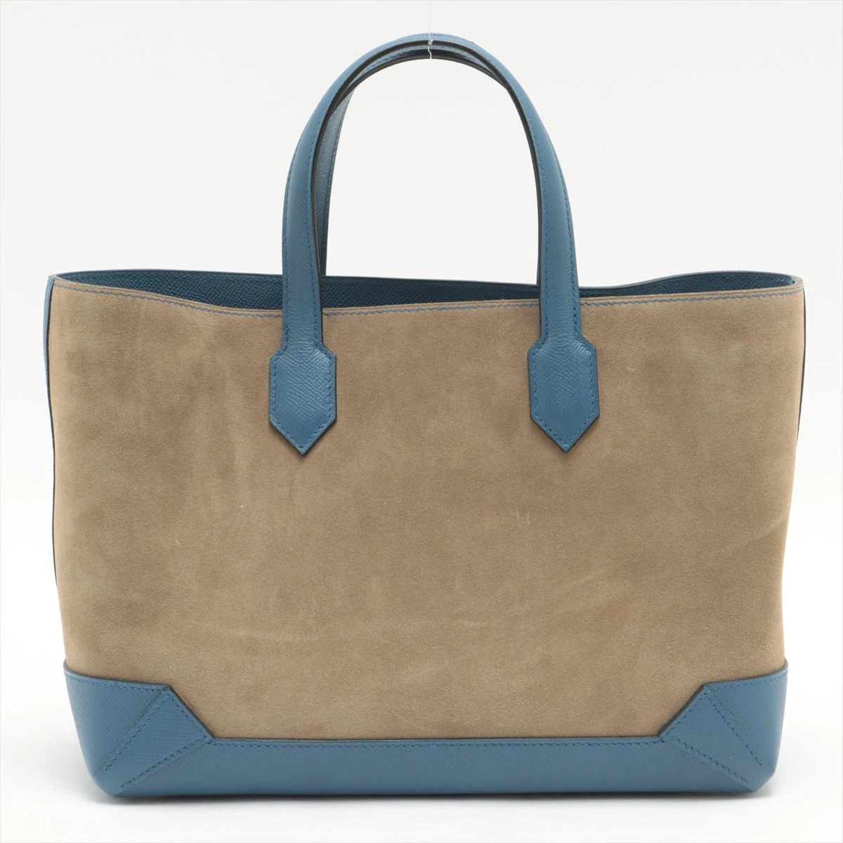 HERMES マキシボックス カバス30 グリーン フェルト トートバッグ HERMES 1点限定 エルメス マキシボックス カバス30 トート X刻印