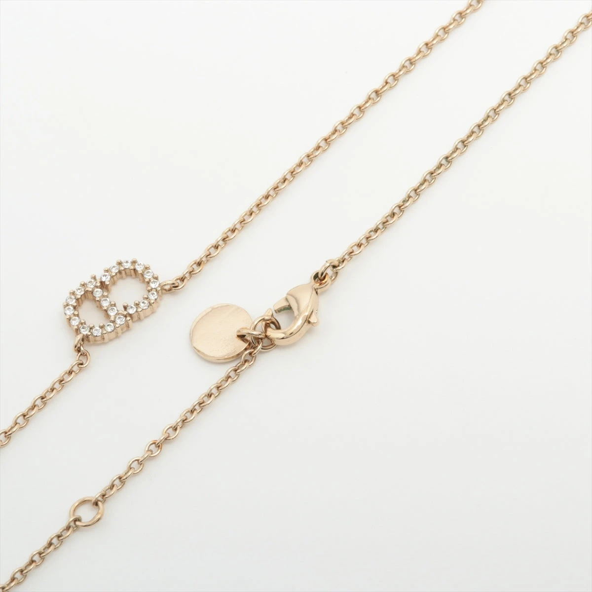 ✨SSS級✨Dior ディオール クレールディー リュヌ ラインストーン ディオール Clair D Lune クレール ディー リュヌ ネックレス GP