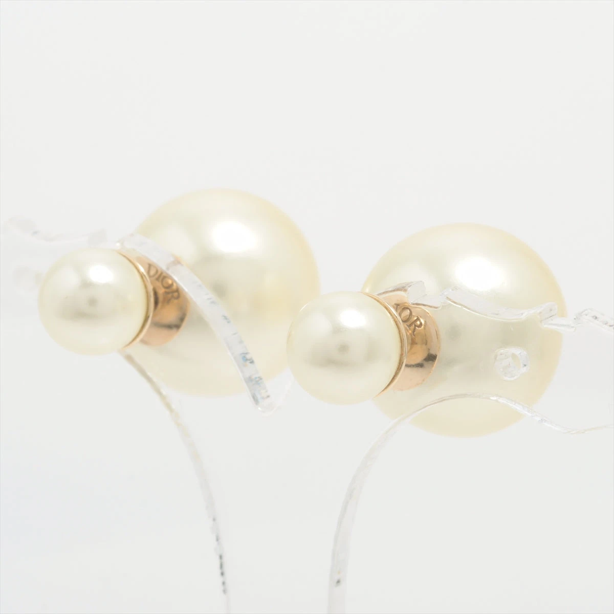 ディオール トライバル ピアス(両耳用) GP×フェイクパール
