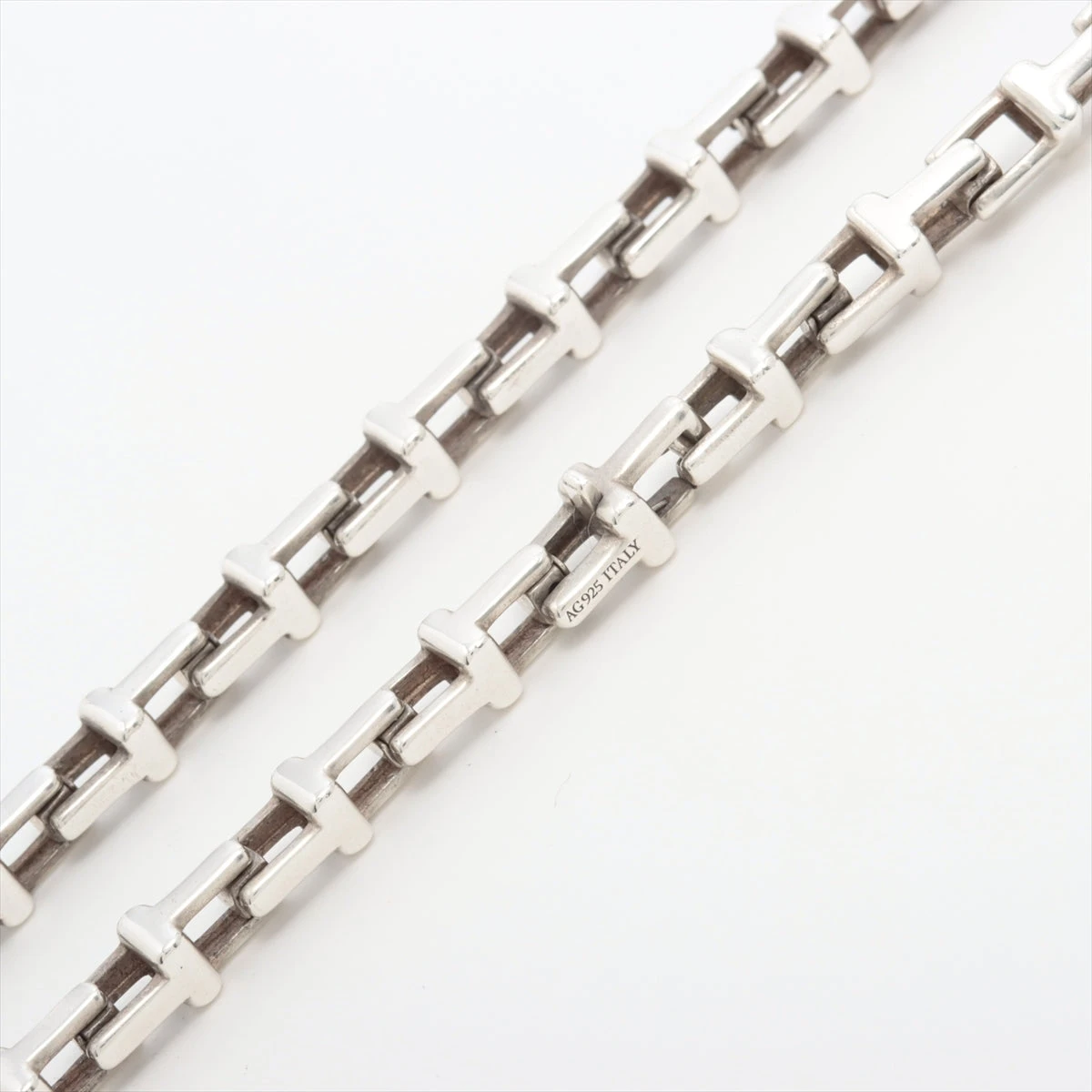 ティファニー Tナロー チェーン ネックレス 925 37.1g シルバー