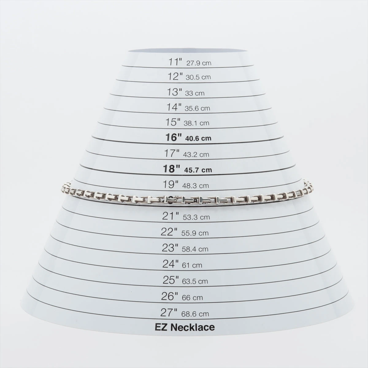 ティファニー Tナロー チェーン ネックレス 925 37.1g シルバー