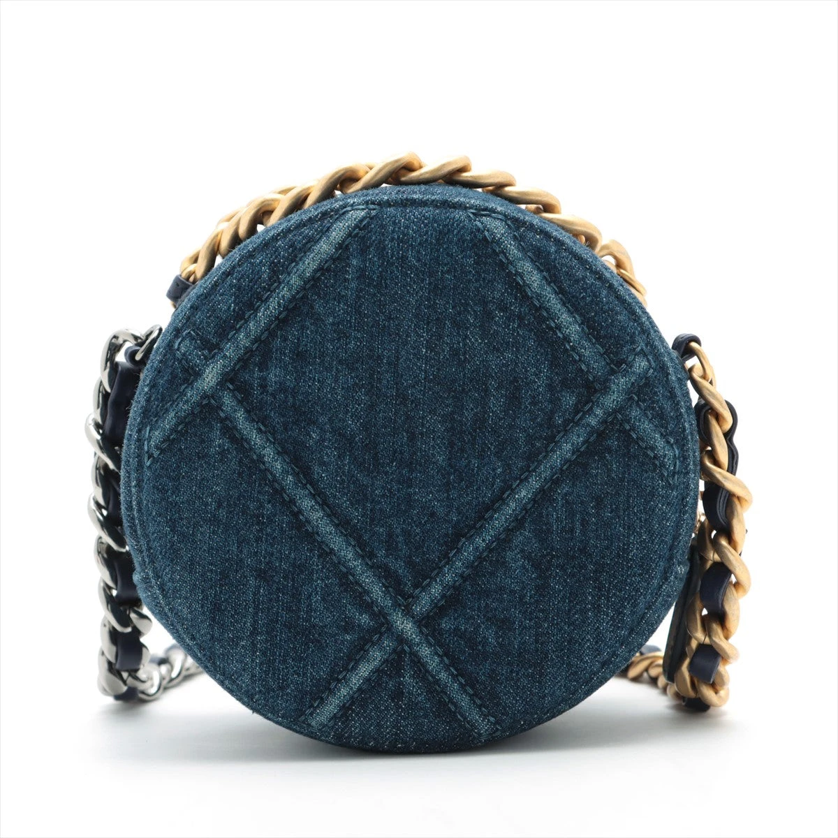 Chanel 19 ハンドバッグ、シャイニー ラムスキン、ブラック