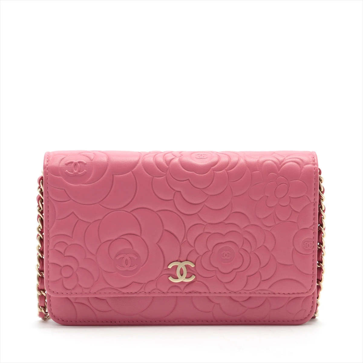 楽天市場】シャネル CHANEL ミニ財布 3つ折り財布 スモール