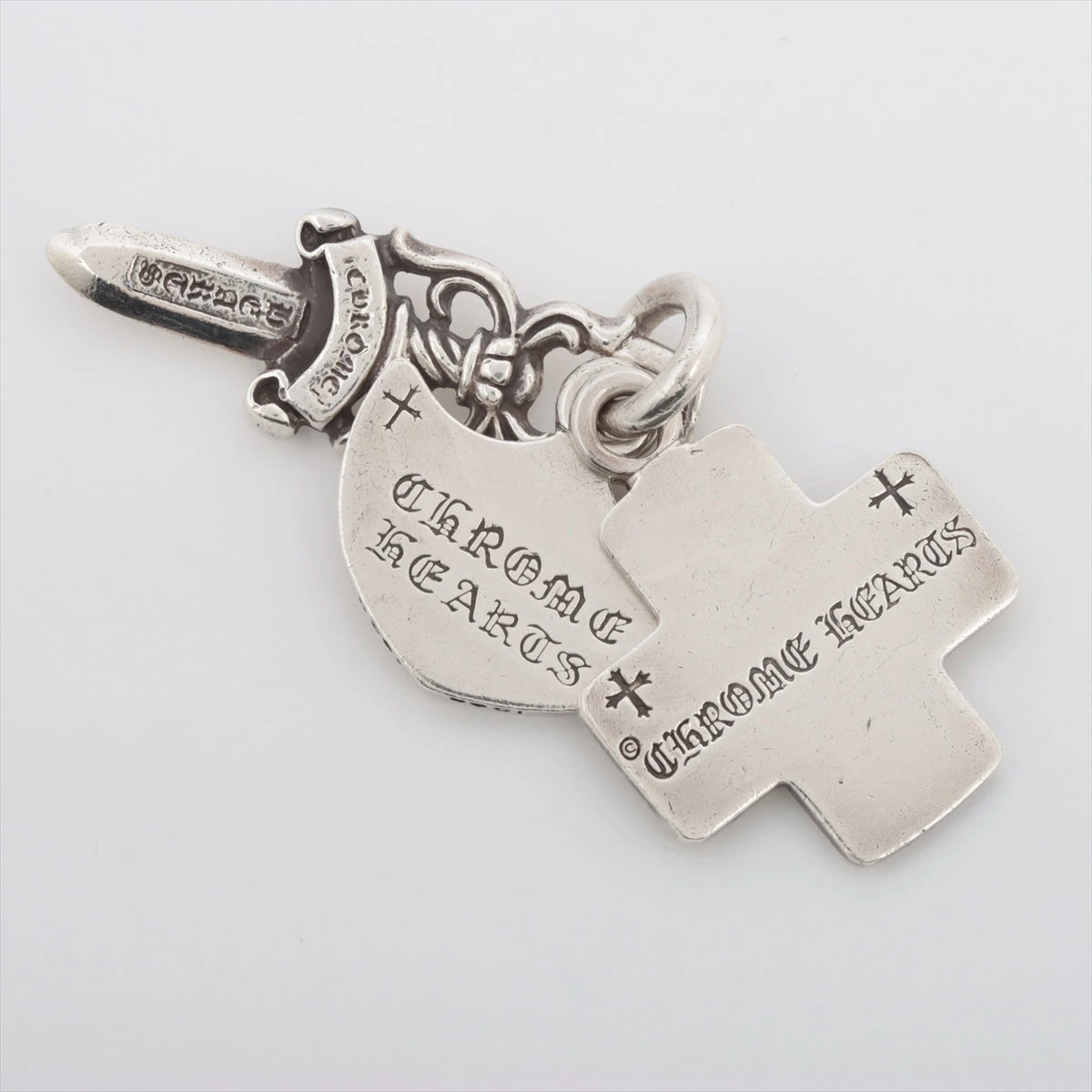 クロムハーツ スリートリンケッツ ペンダントトップ 925 24.3g 