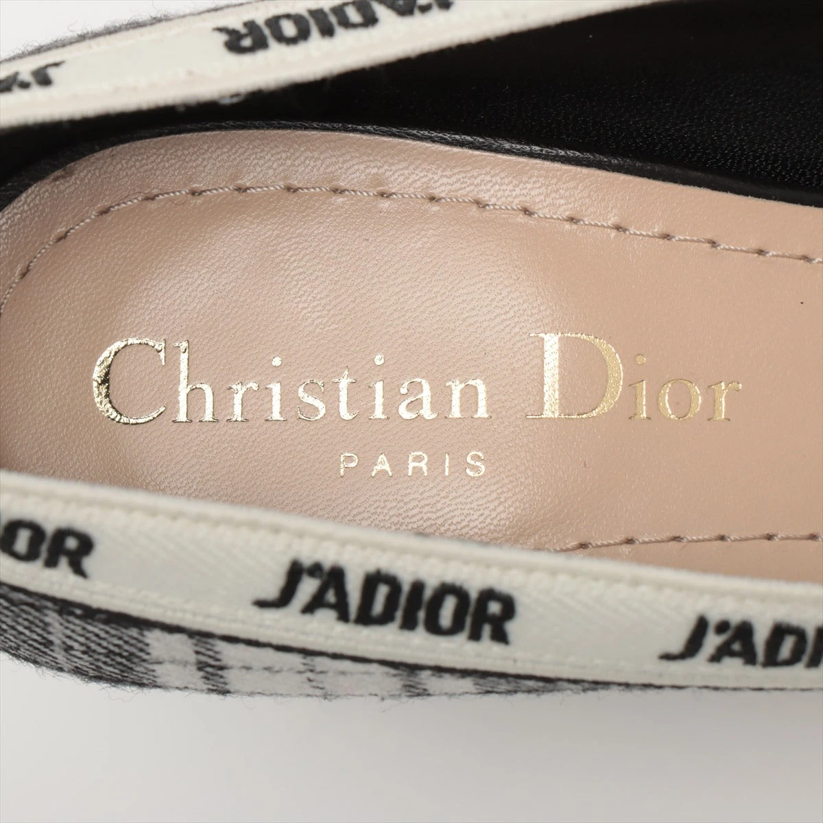 AADior パンプス クリスチャンディオール J'ADIOR ファブリック ストラップ