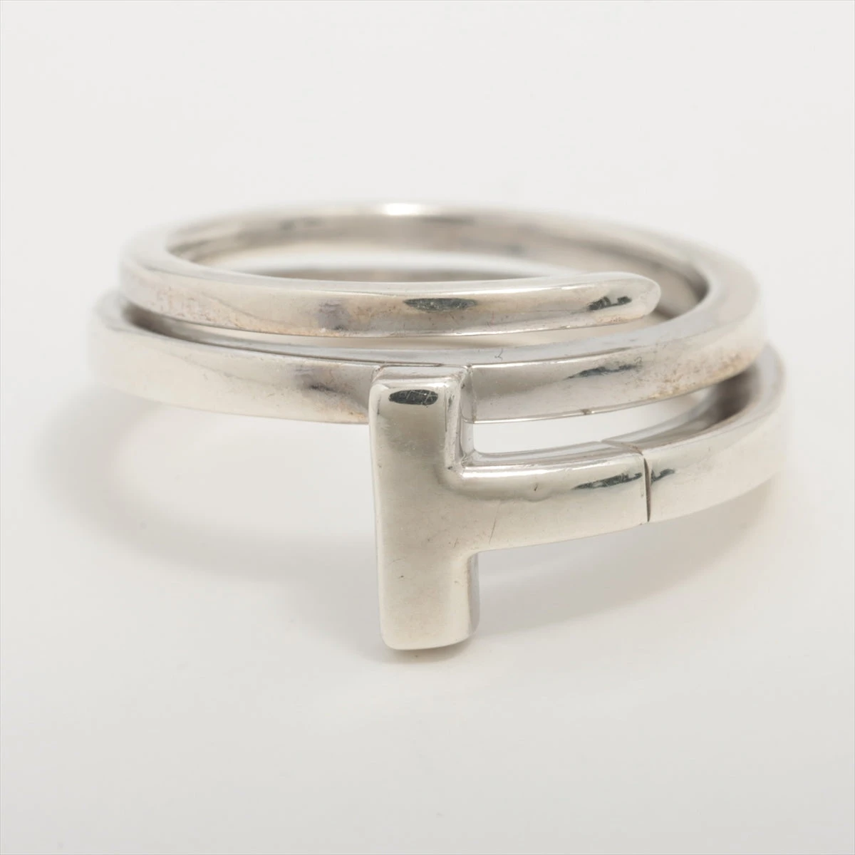 ティファニー Tスクエア ラップ リング 925 5.1g シルバー AP036598