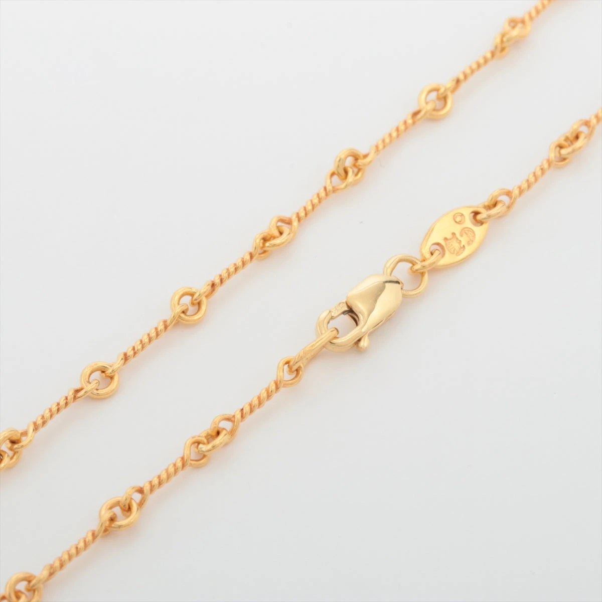クロムハーツ ツイストチェーン 18インチ ネックレス 22K×14K
