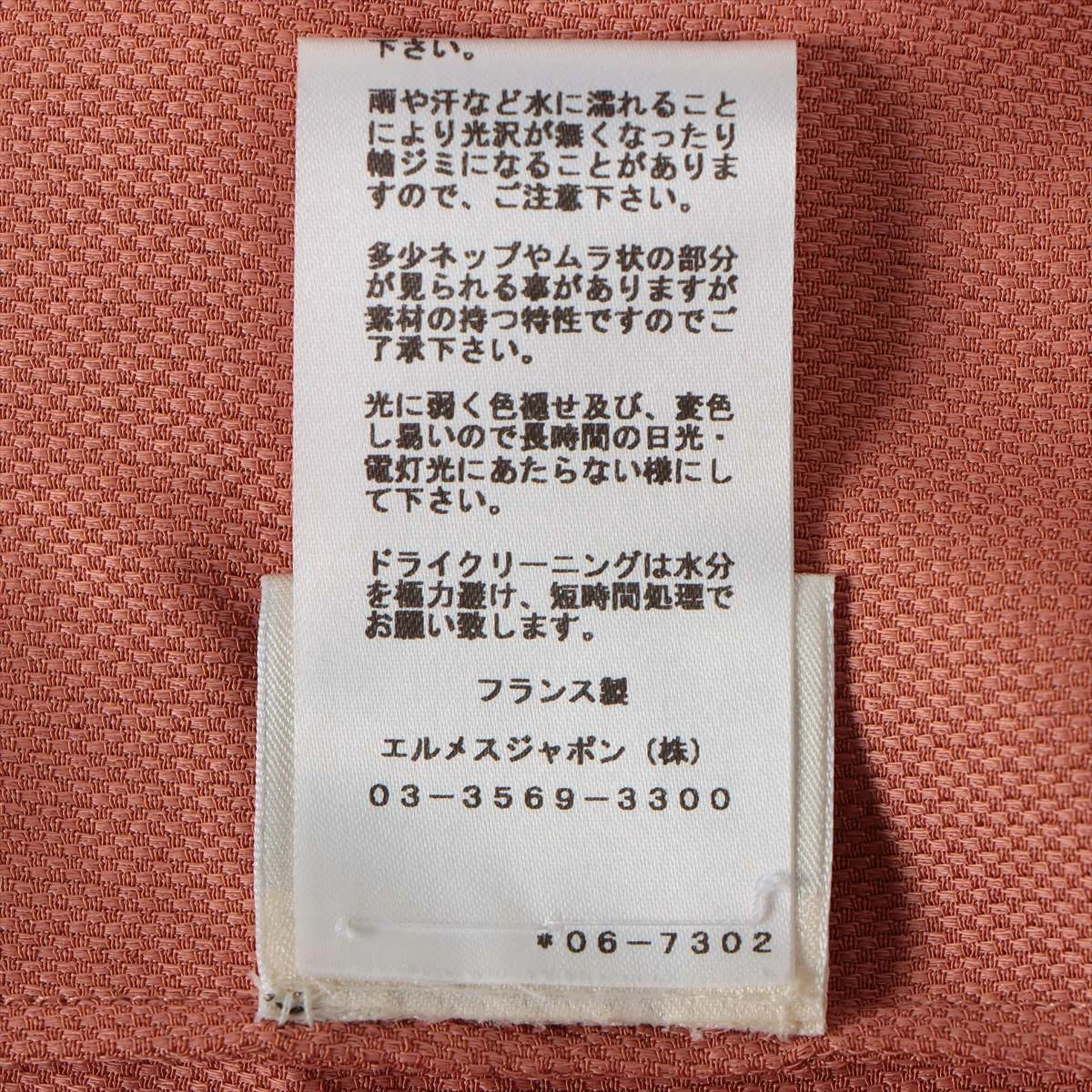 エルメス レーヨン×シルク ノースリーブワンピース 34 レディース 